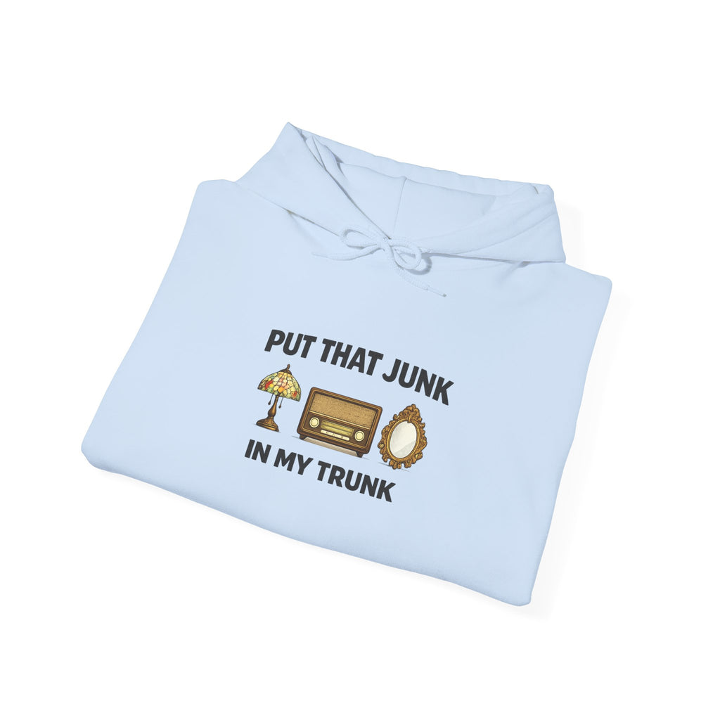 Hoodie “Put That Junk In My Trunk” Vintage RV Camping Graphic