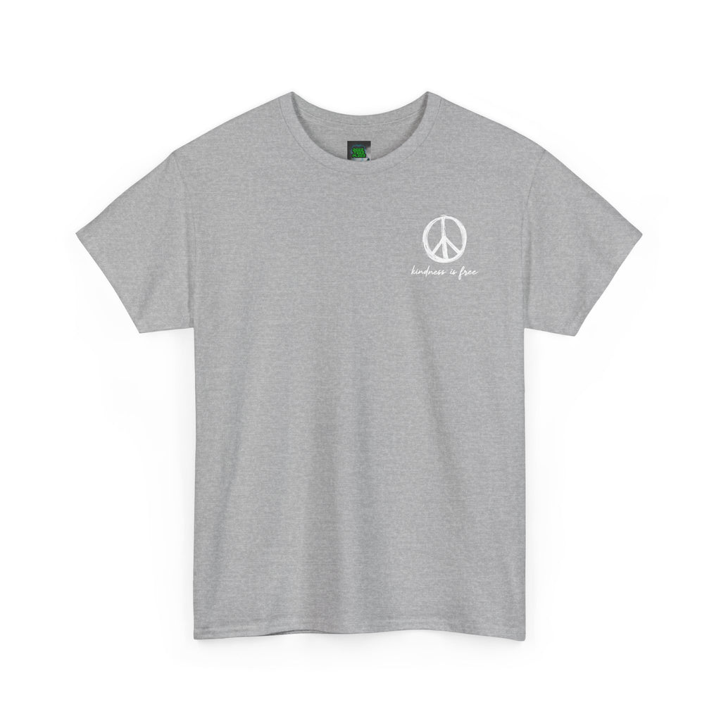 Peace Symbol Tee — “I Hope We Heal From All The Things We Don’t Talk About” Inspirational Graphic T-Shirt
