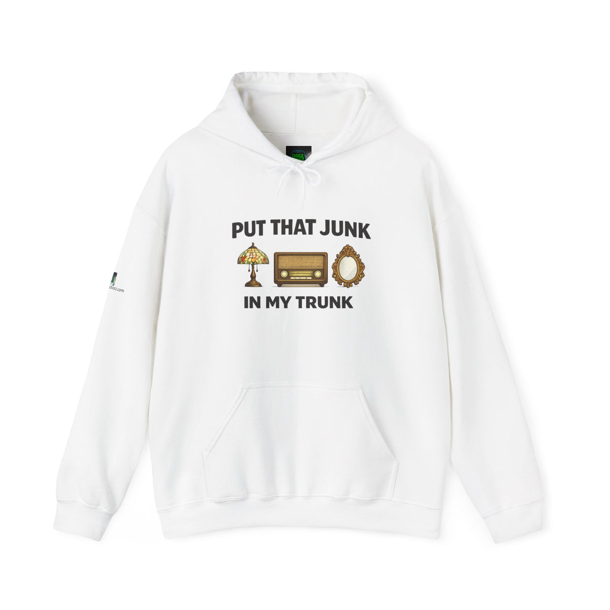 Hoodie “Put That Junk In My Trunk” Vintage RV Camping Graphic