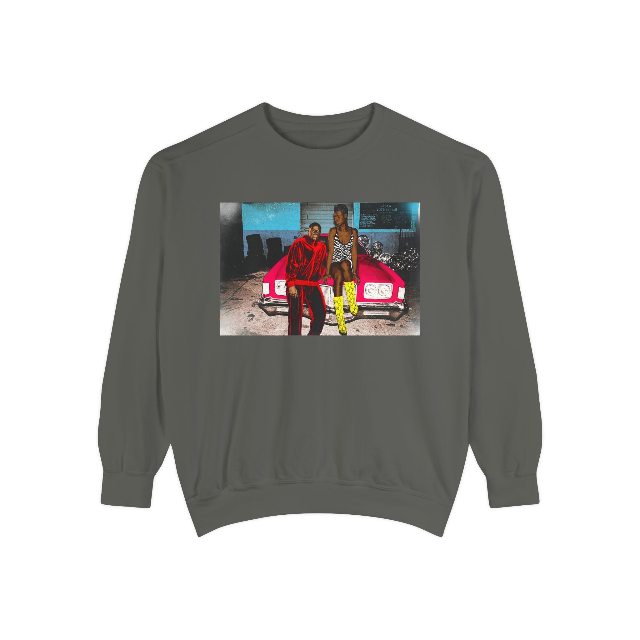 Unisex Sweatshirt - A uniquely urban vibe, reminisce and enjoy- Qu$en & Slim. Thee slept-on, quintessential classic.