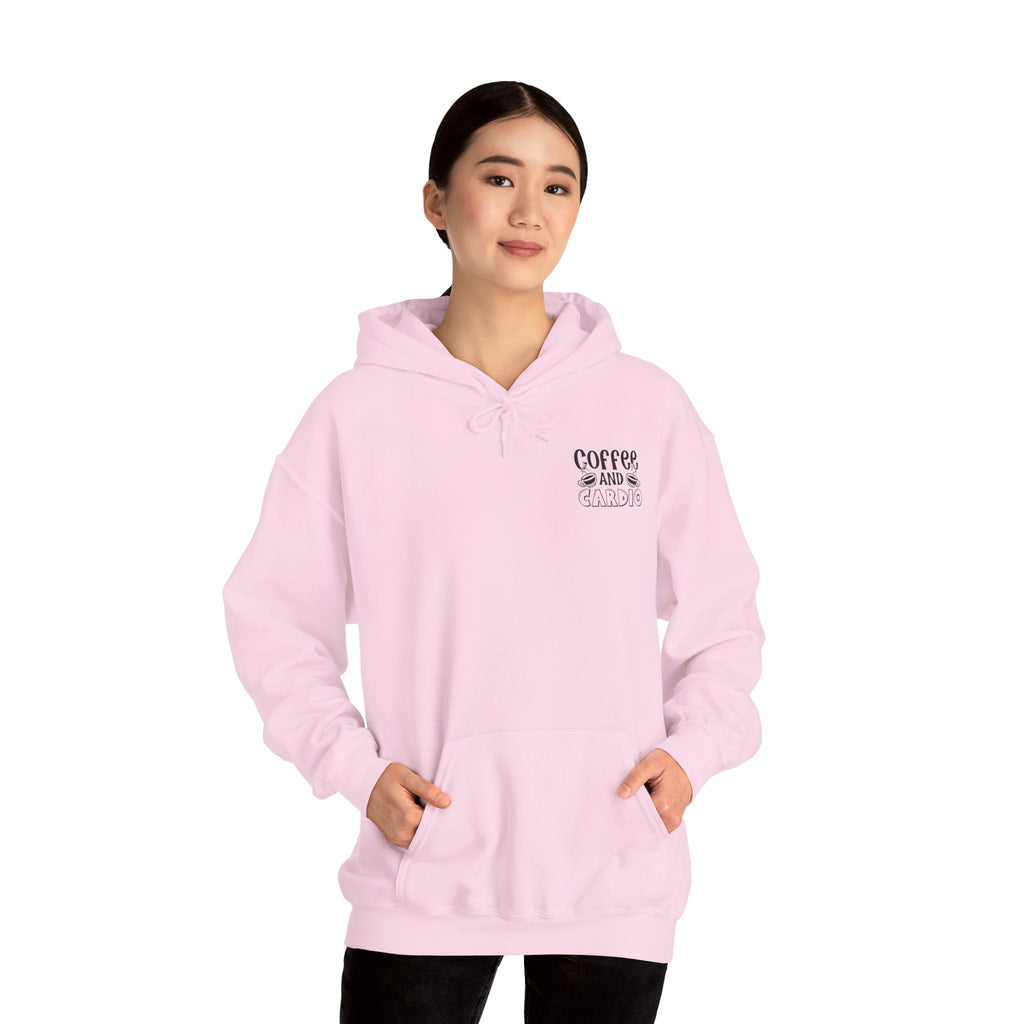 Coffee And Menacing Plants Hoodie — Cute Coffee Plant Graphic Sweatshirt