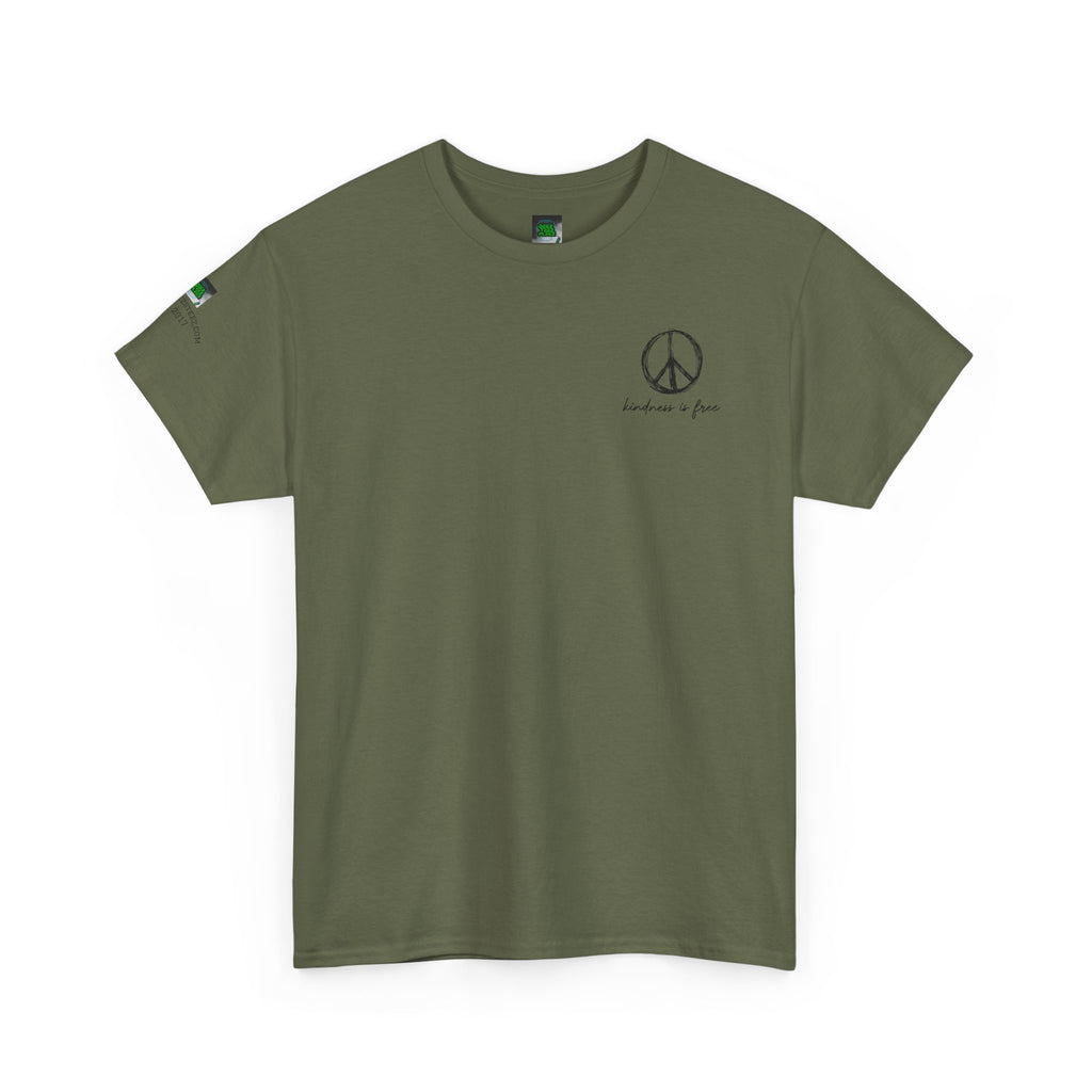 Peace Sign Tee — "I Hope We Heal From All The Things We Don't Talk About" Graphic T-Shirt