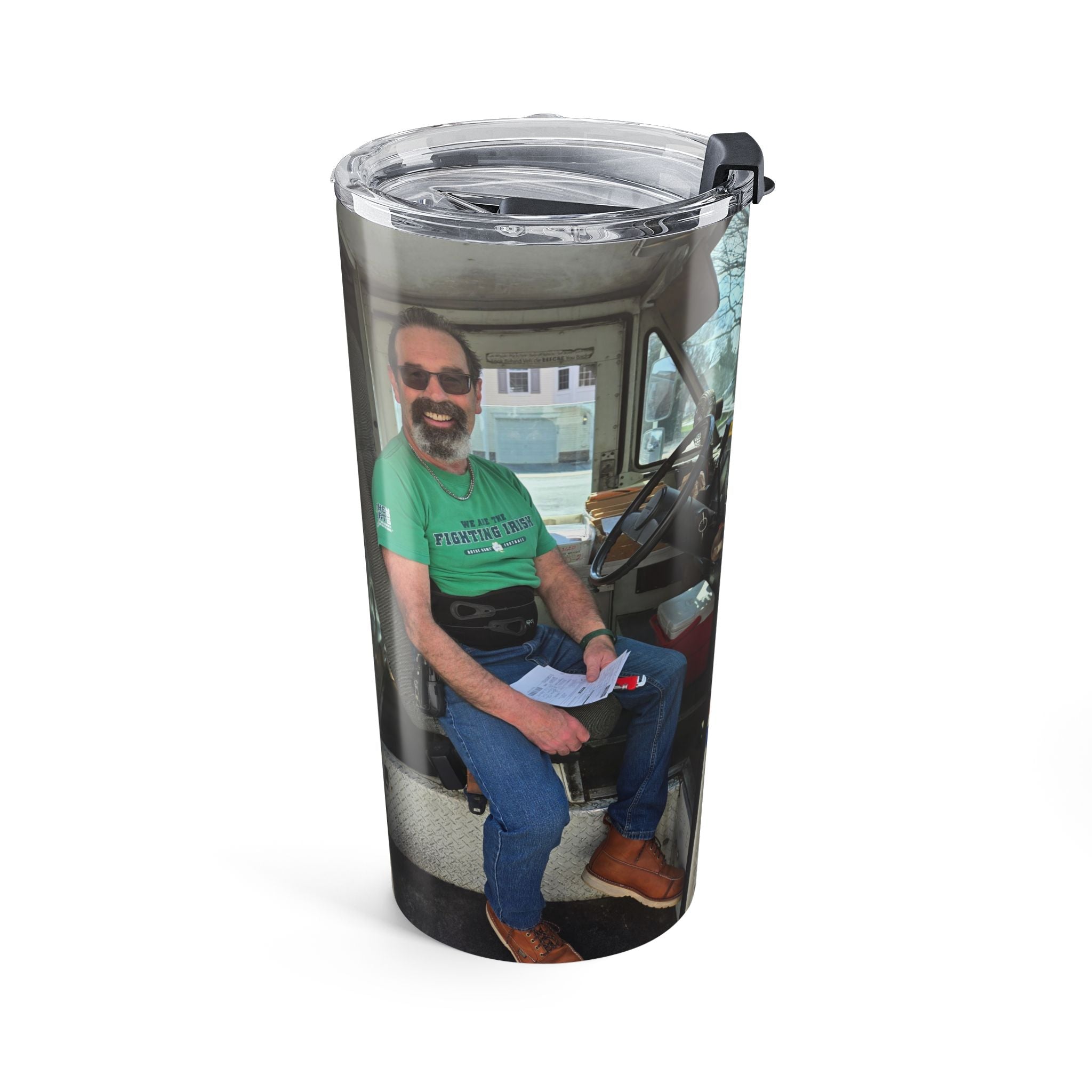 20oz Photo Collage Tumbler - Personalized Travel Drink Cup