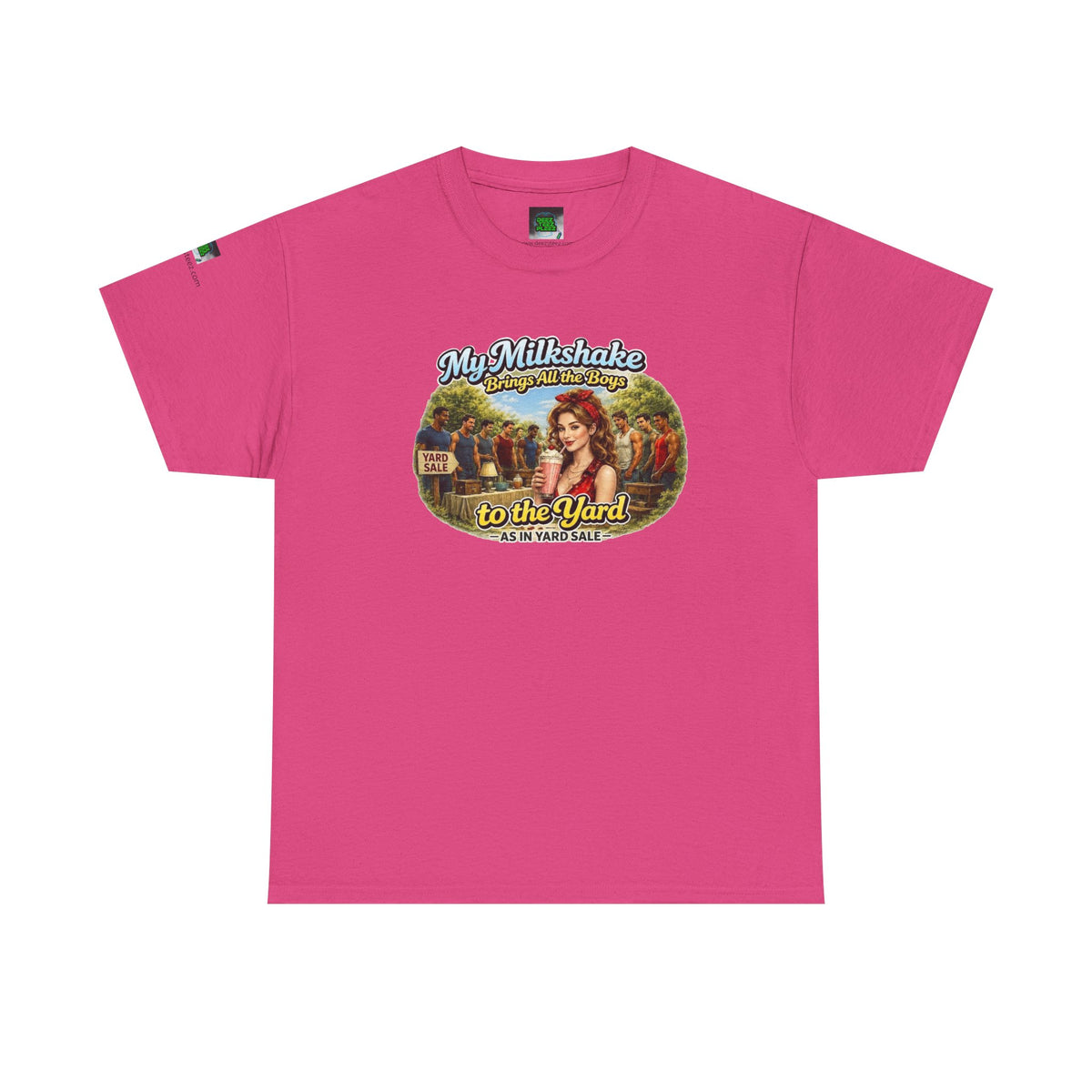 Vintage 'My Milkshake Brings All the Boys to the Yard' Graphic Tee