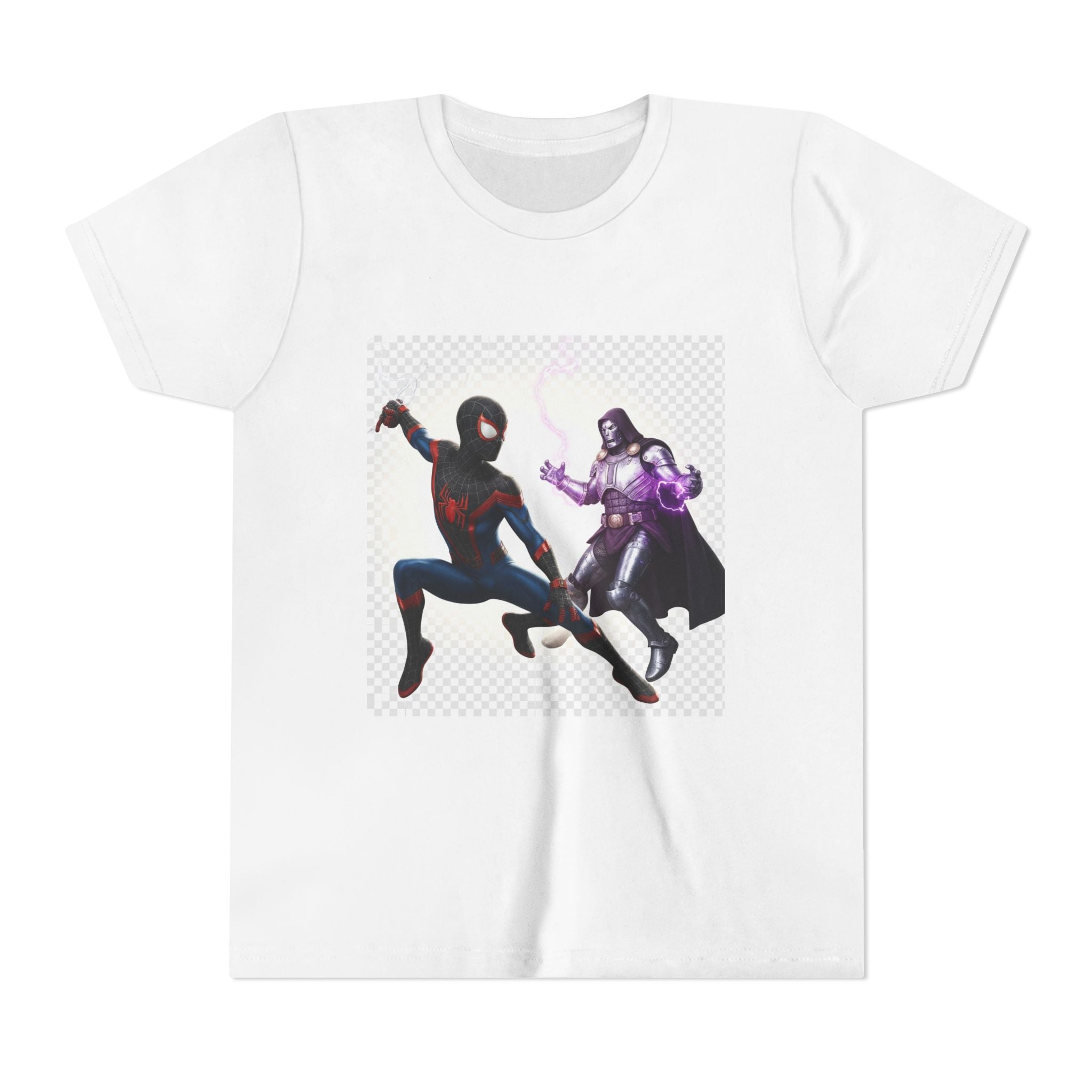 Kids Marvel & Spider-Verse Superhero Tee — Sonic & Avengers Graphic Youth T-Shirt