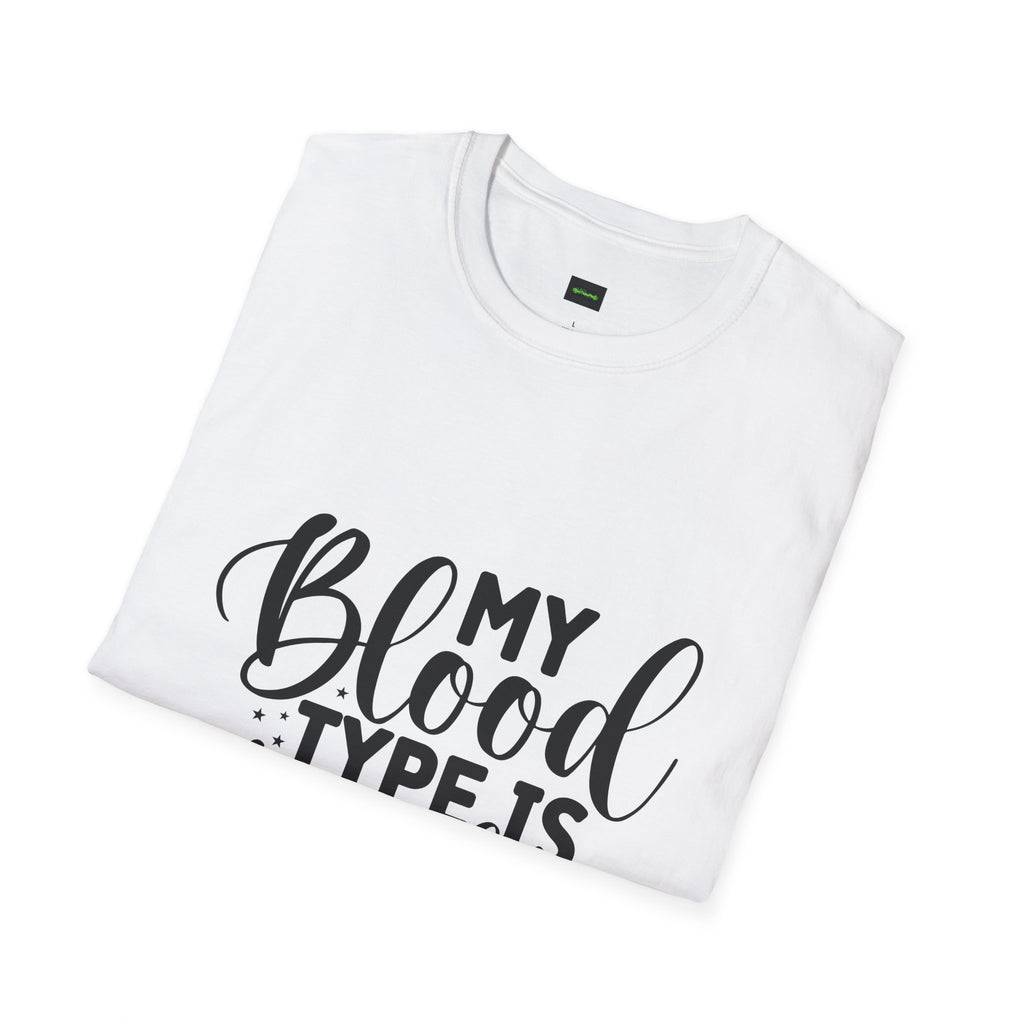 Halloween T-Shirt – “My Blood Type Is Pumpkin Spice” & “All the Ghouls Love Me”