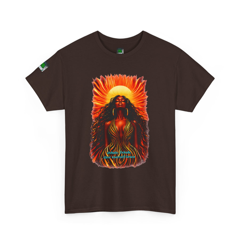 Spiritual Sunflower Guardian Graphic Tee