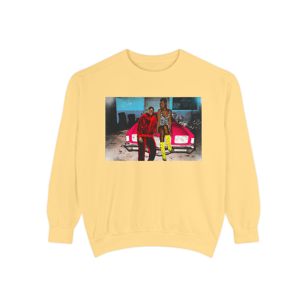 Unisex Sweatshirt - A uniquely urban vibe, reminisce and enjoy- Qu$en & Slim. Thee slept-on, quintessential classic.