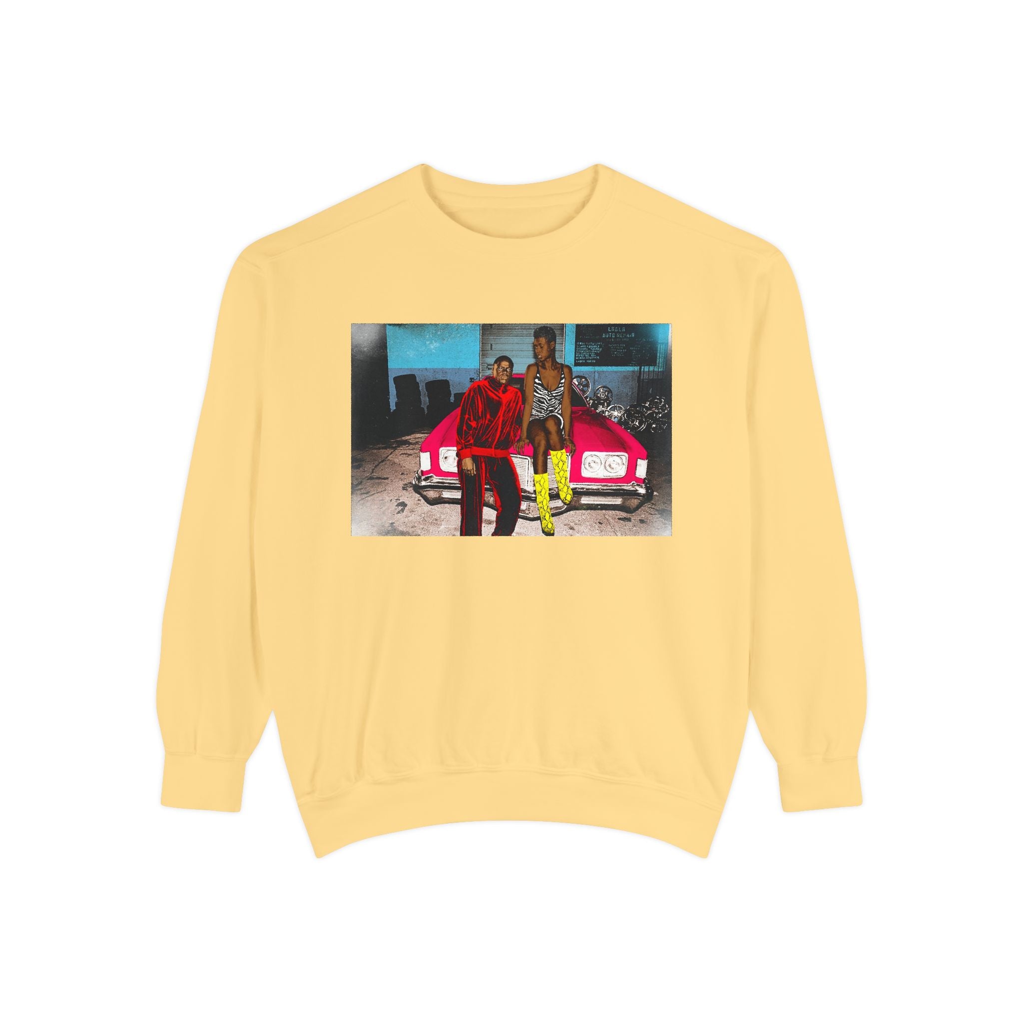 Unisex Sweatshirt - A uniquely urban vibe, reminisce and enjoy- Qu$en & Slim. Thee slept-on, quintessential classic.