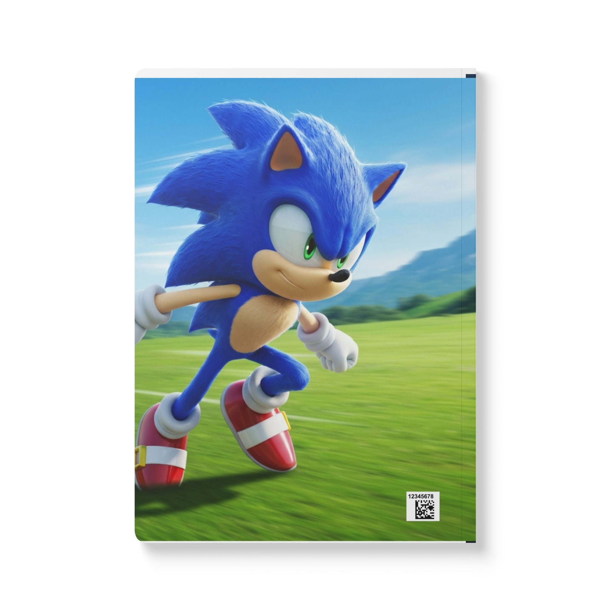 Sonic & Shadow Softcover Journal — Illustrated Movie Art Notebook