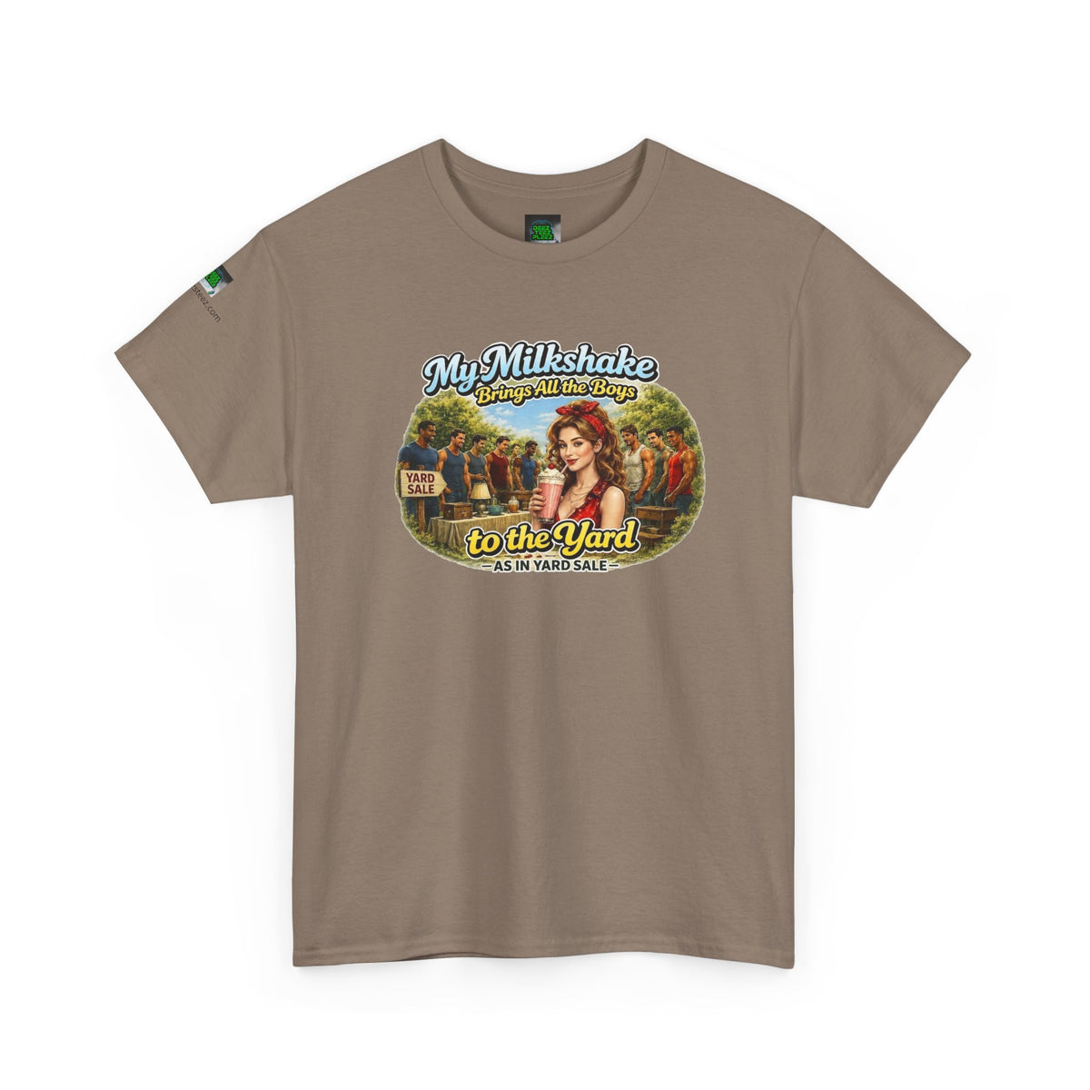 Vintage 'My Milkshake Brings All the Boys to the Yard' Graphic Tee