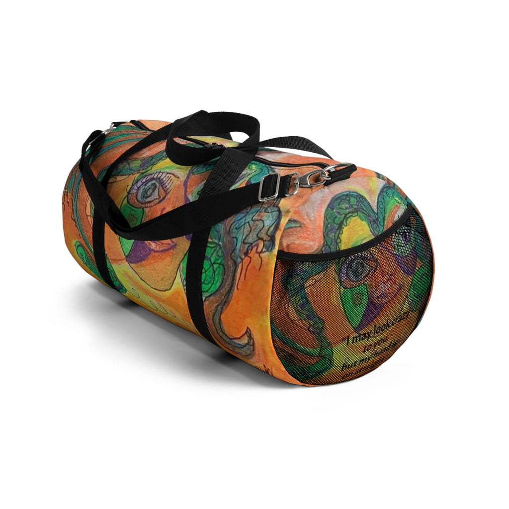 Pause 11 'My Head Is On Straight' Duffel Bag – Weekend Getaway Travel Bag
