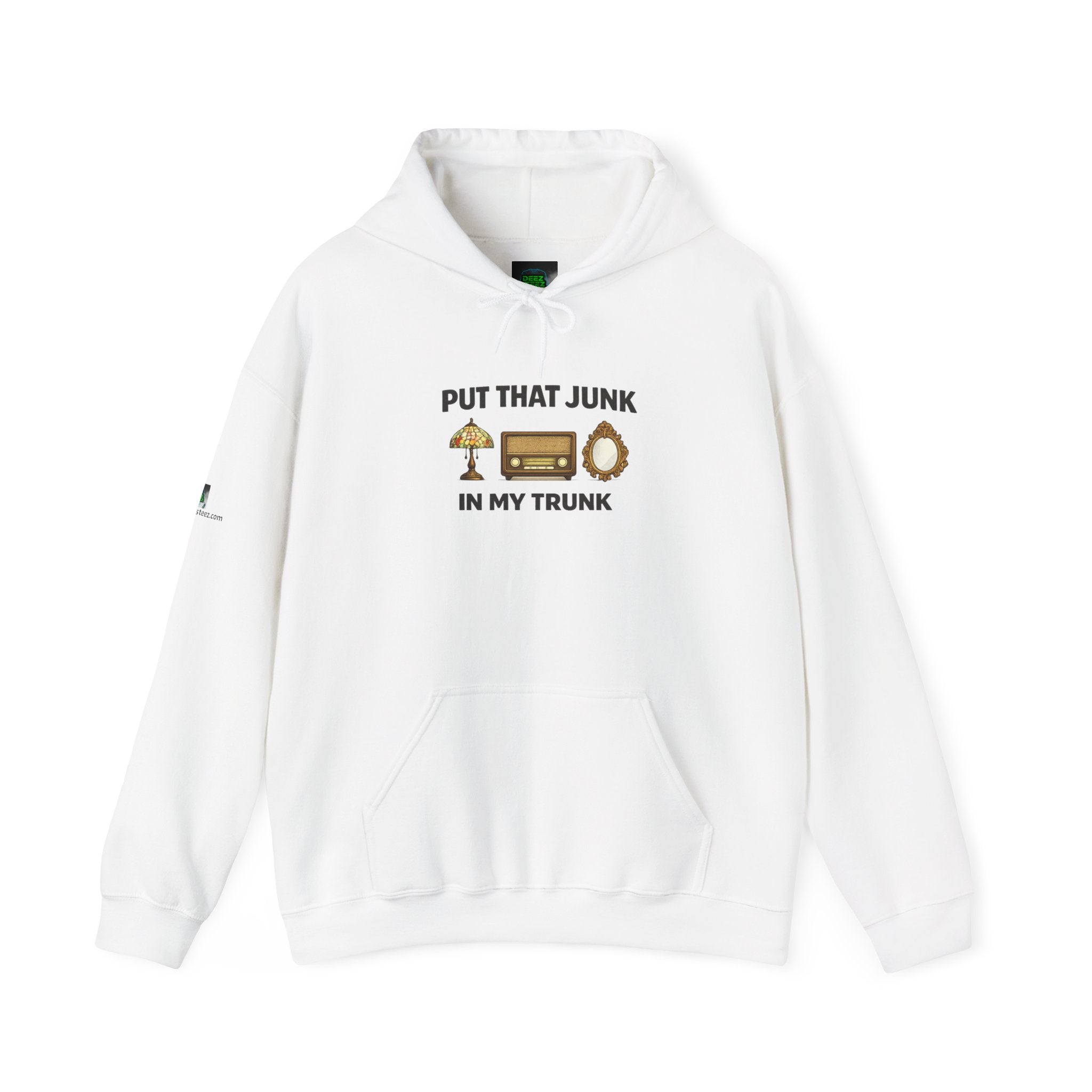Hoodie “Put That Junk In My Trunk” Vintage RV Camping Graphic