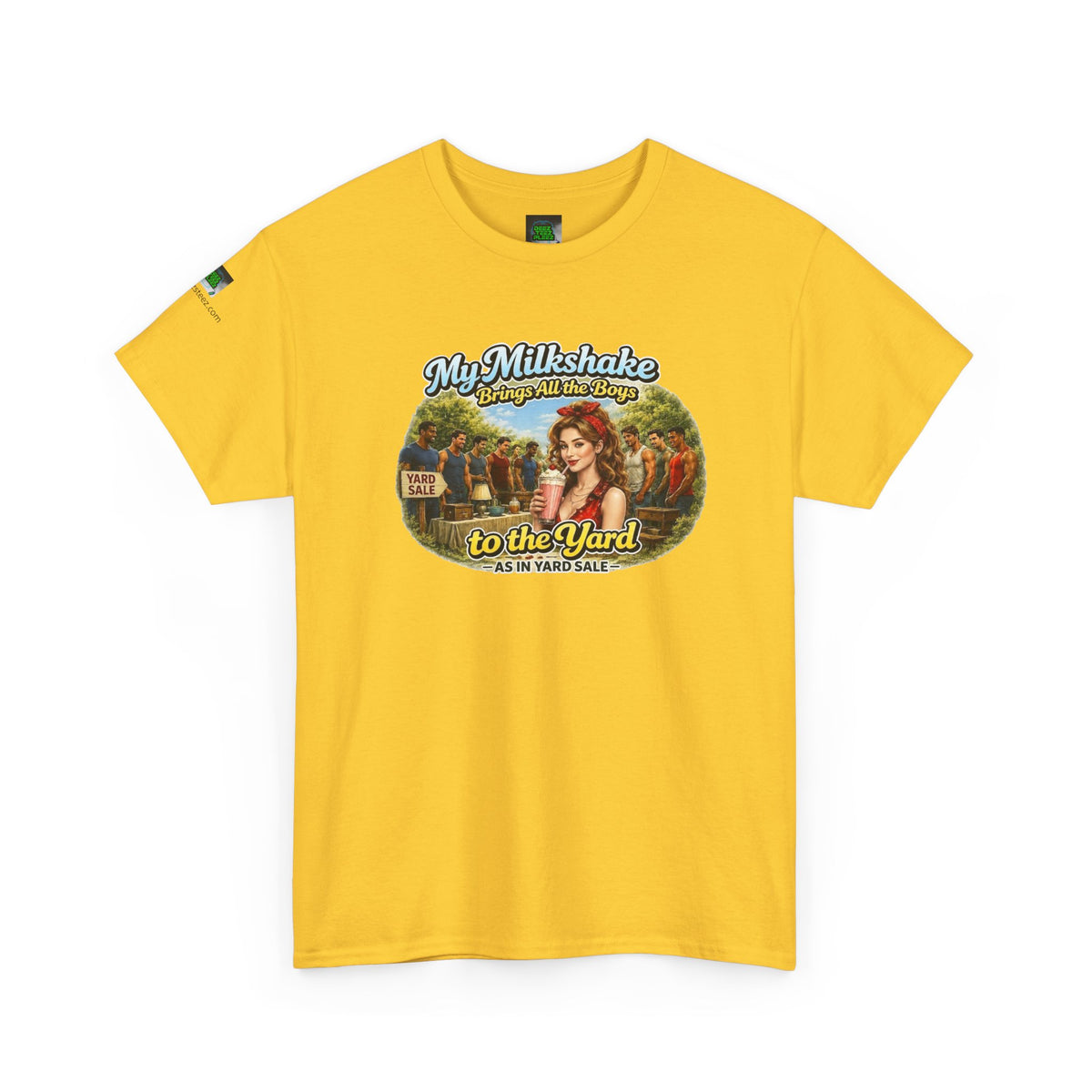 Vintage 'My Milkshake Brings All the Boys to the Yard' Graphic Tee