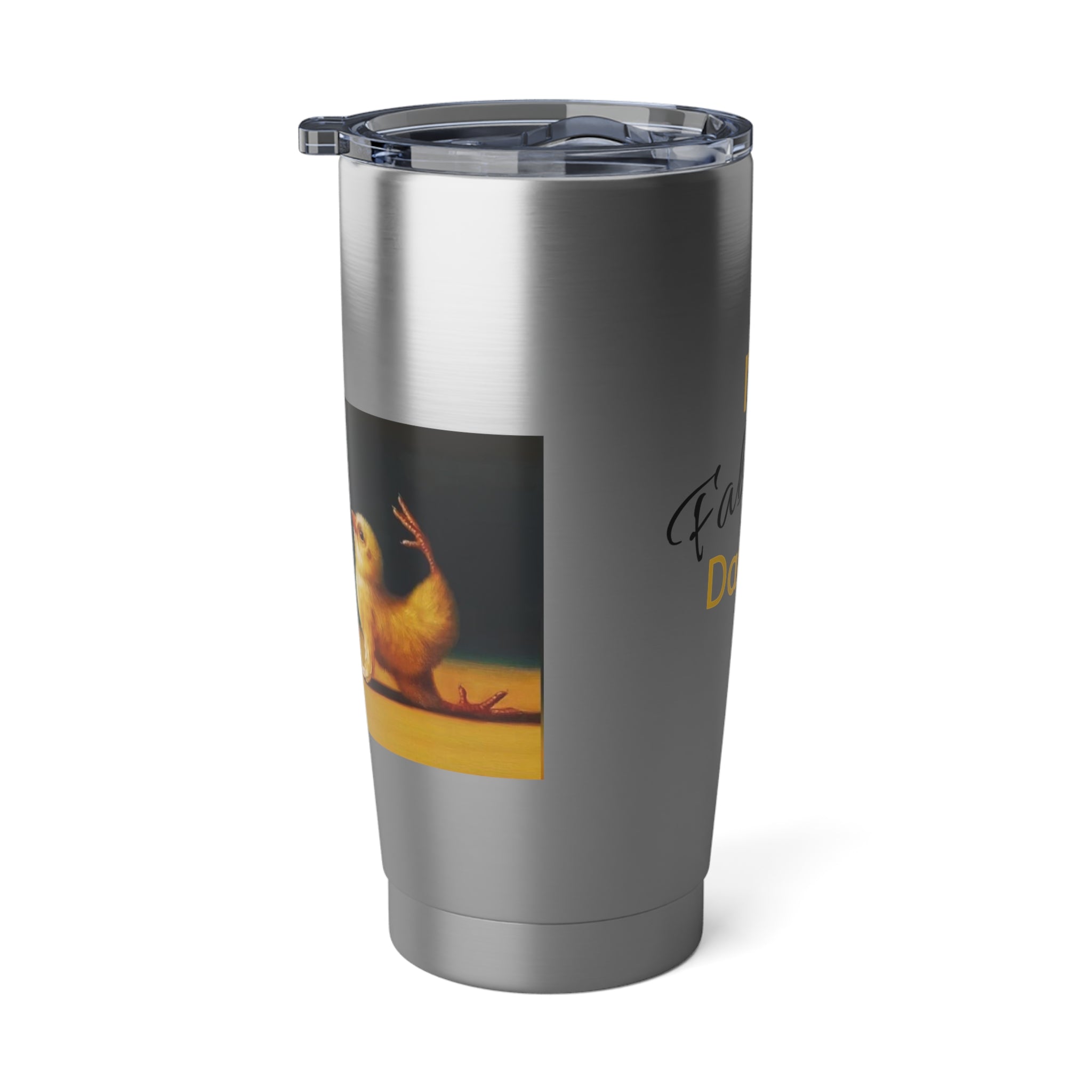 20oz Tumbler — Funny Chicken ‘Vagabond’ Design, “Fearless & Fabulous” Insulated Travel Cup