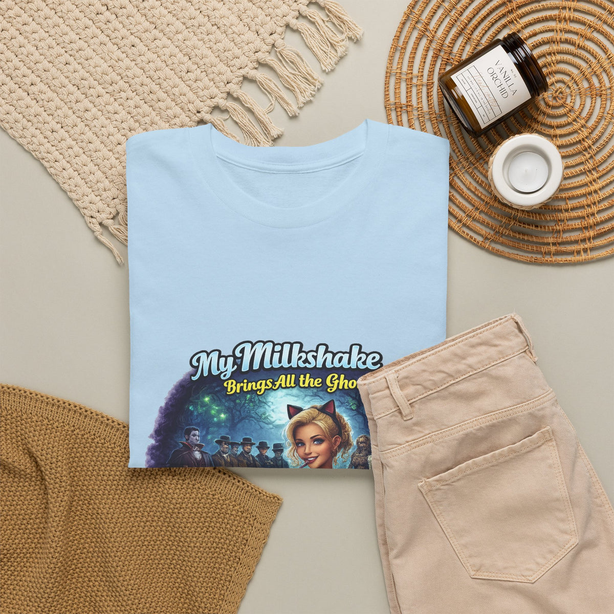 My Milkshake Brings All the Girls to the Yard Graphic T-Shirt