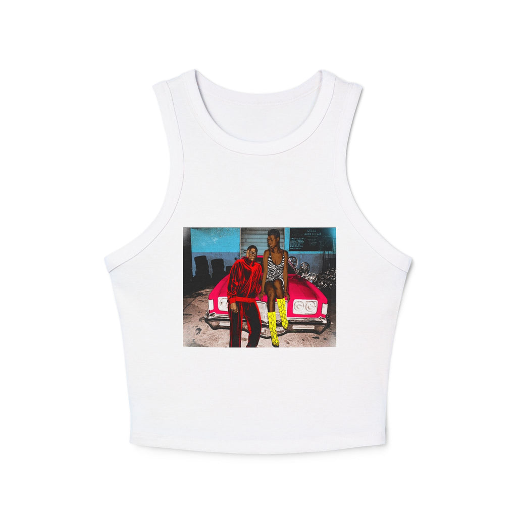 Urban Racer Tank Top —  Que$N and Slim Crop Tank
