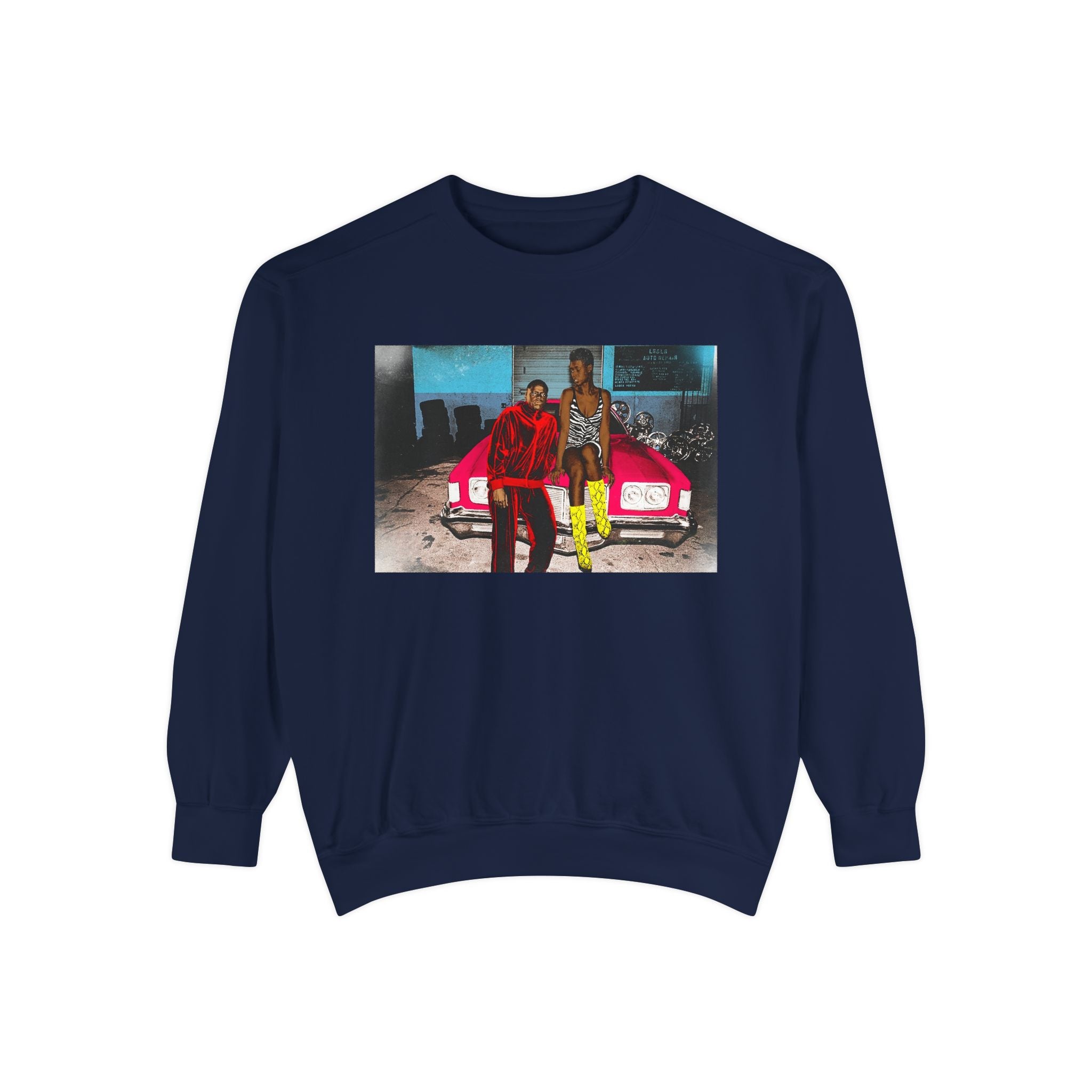 Unisex Sweatshirt - A uniquely urban vibe, reminisce and enjoy- Qu$en & Slim. Thee slept-on, quintessential classic.