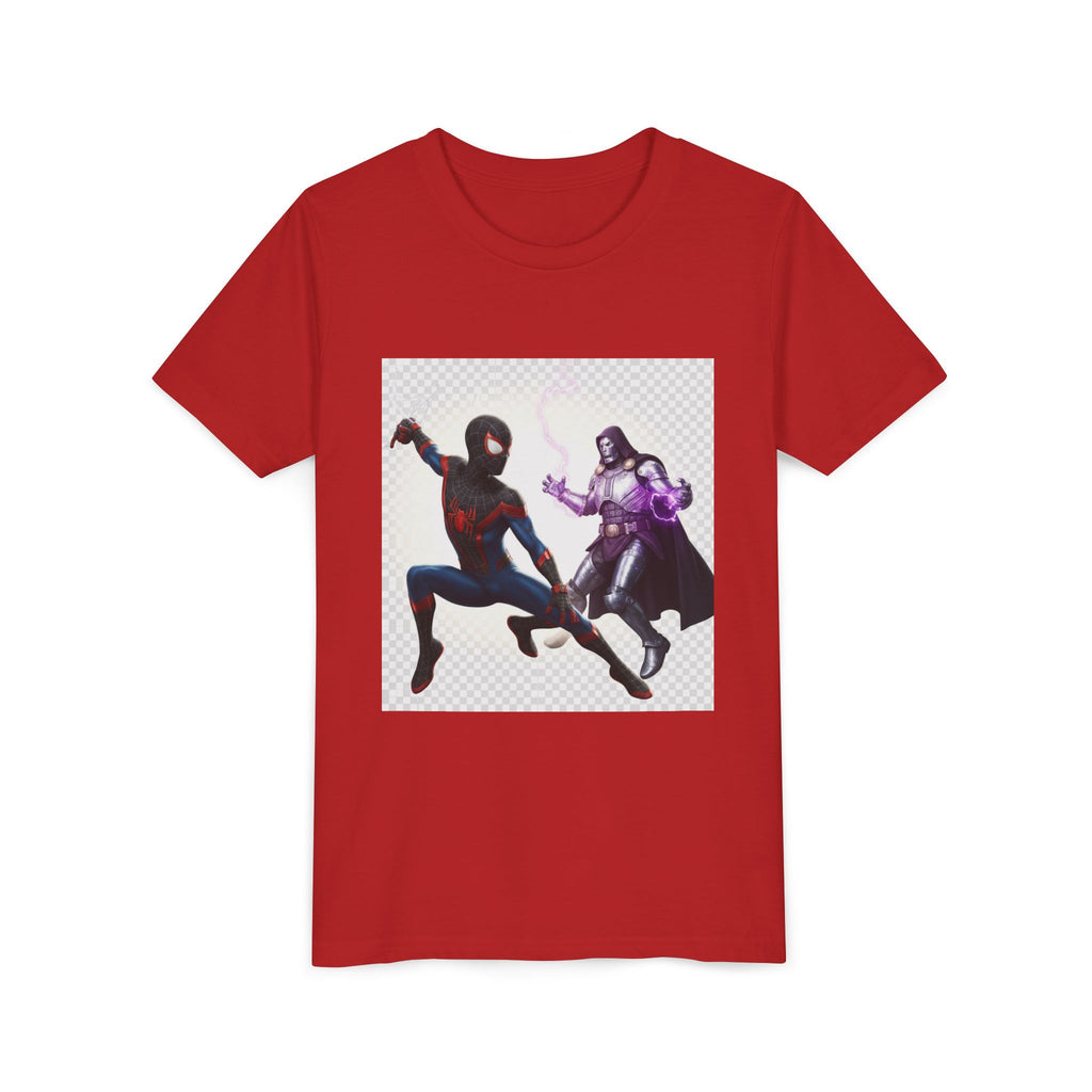 Kids Marvel & Spider-Verse Superhero Tee — Sonic & Avengers Graphic Youth T-Shirt