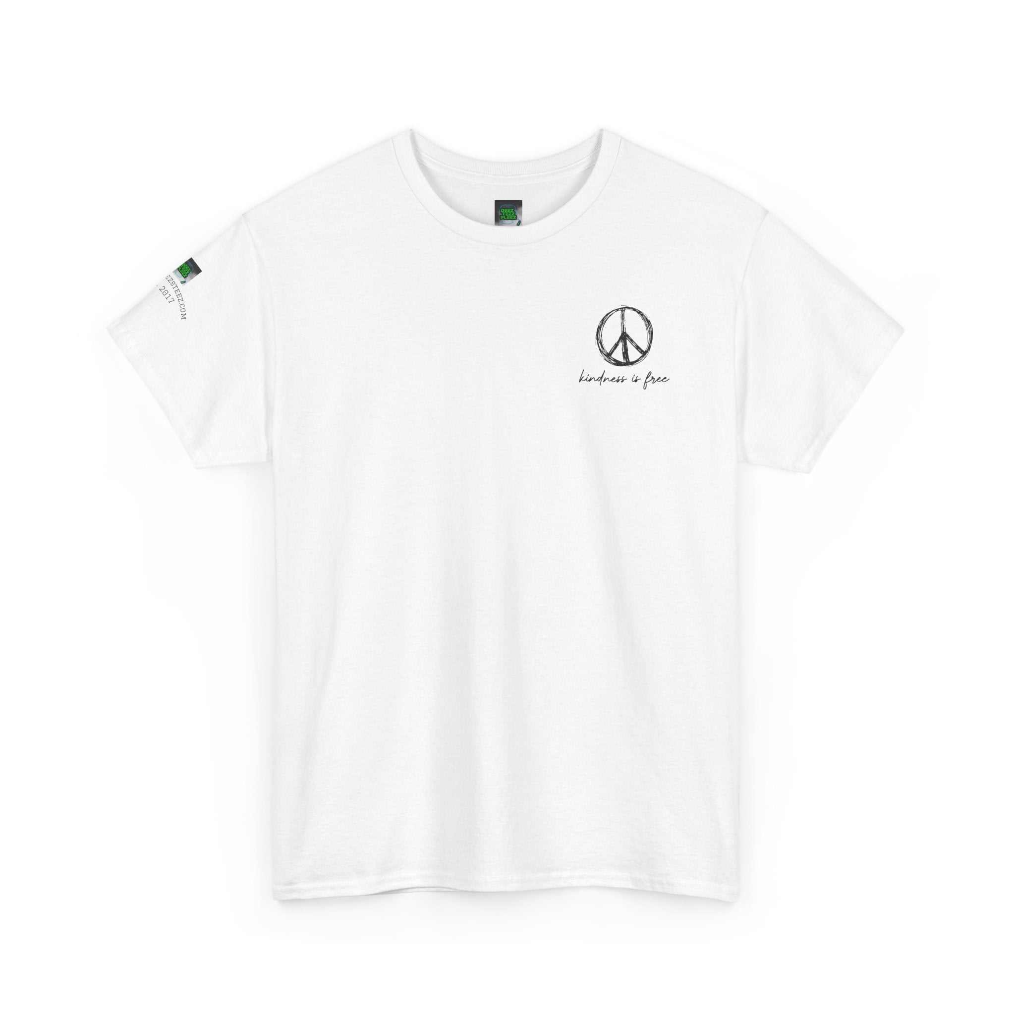 Peace Sign Tee — "I Hope We Heal From All The Things We Don't Talk About" Graphic T-Shirt