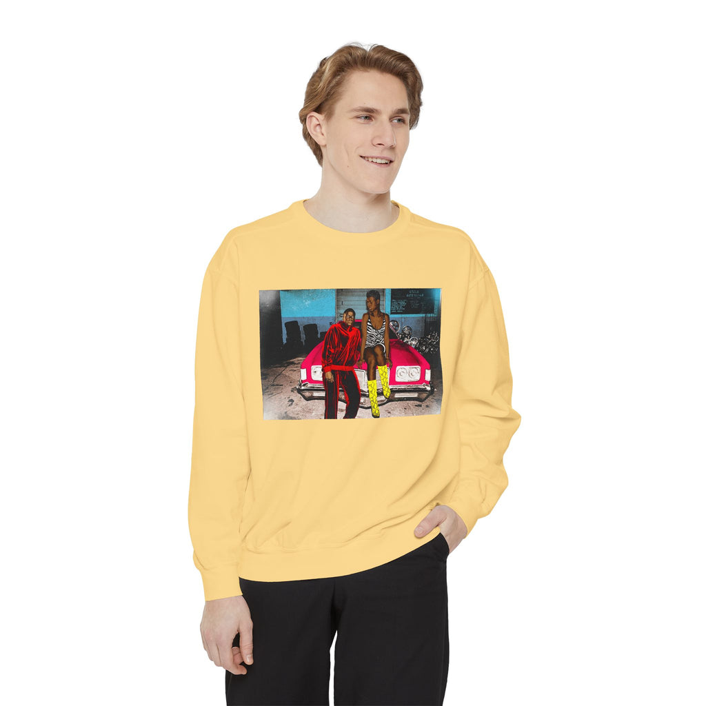 Unisex Sweatshirt - A uniquely urban vibe, reminisce and enjoy- Qu$en & Slim. Thee slept-on, quintessential classic.