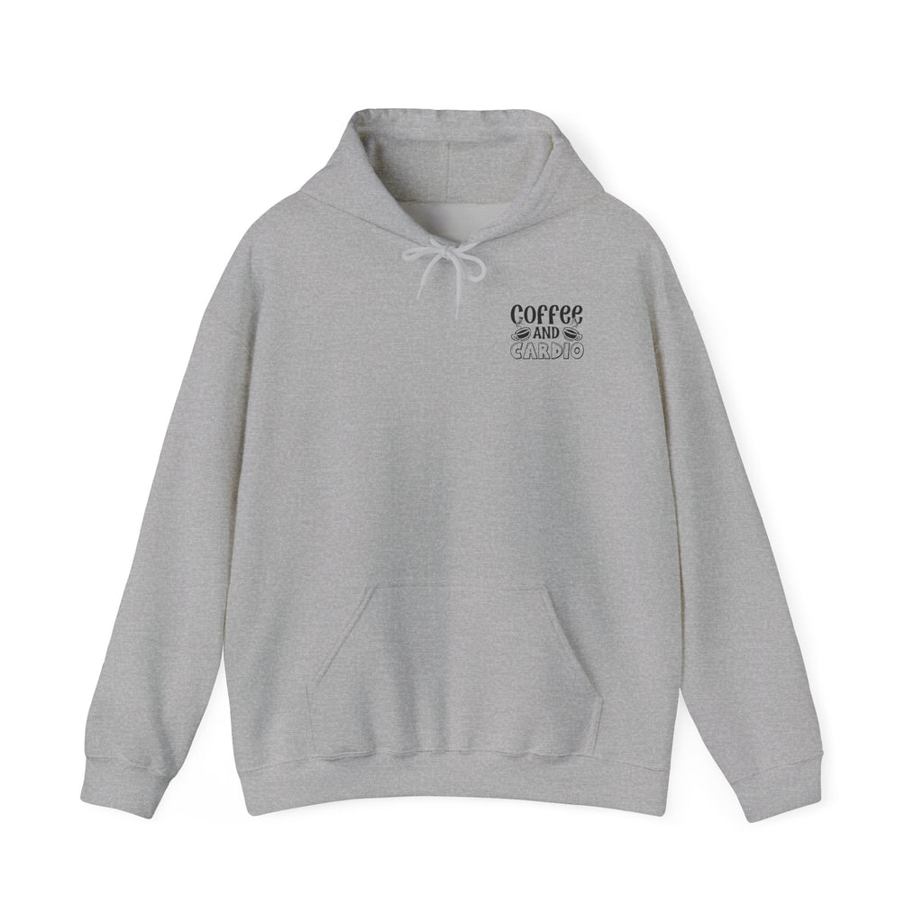 Coffee And Menacing Plants Hoodie — Cute Coffee Plant Graphic Sweatshirt