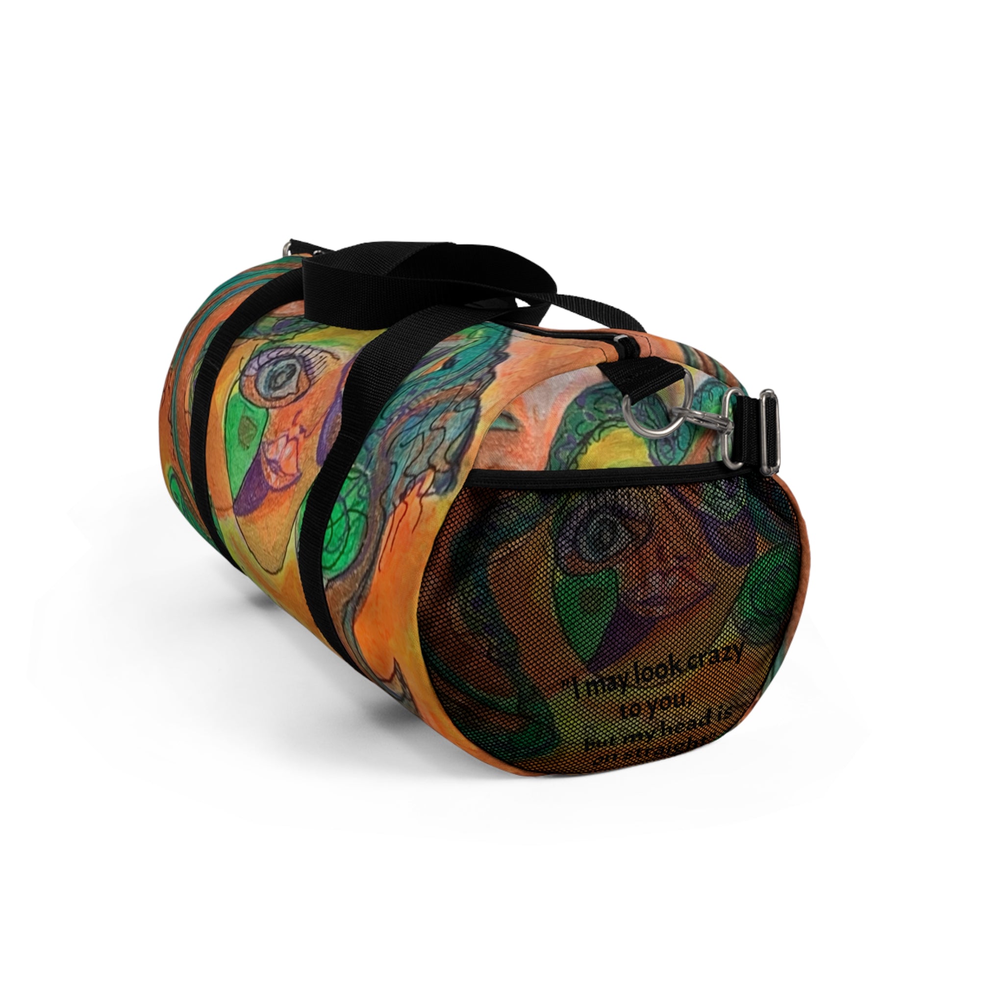 Pause 11 'My Head Is On Straight' Duffel Bag – Weekend Getaway Travel Bag