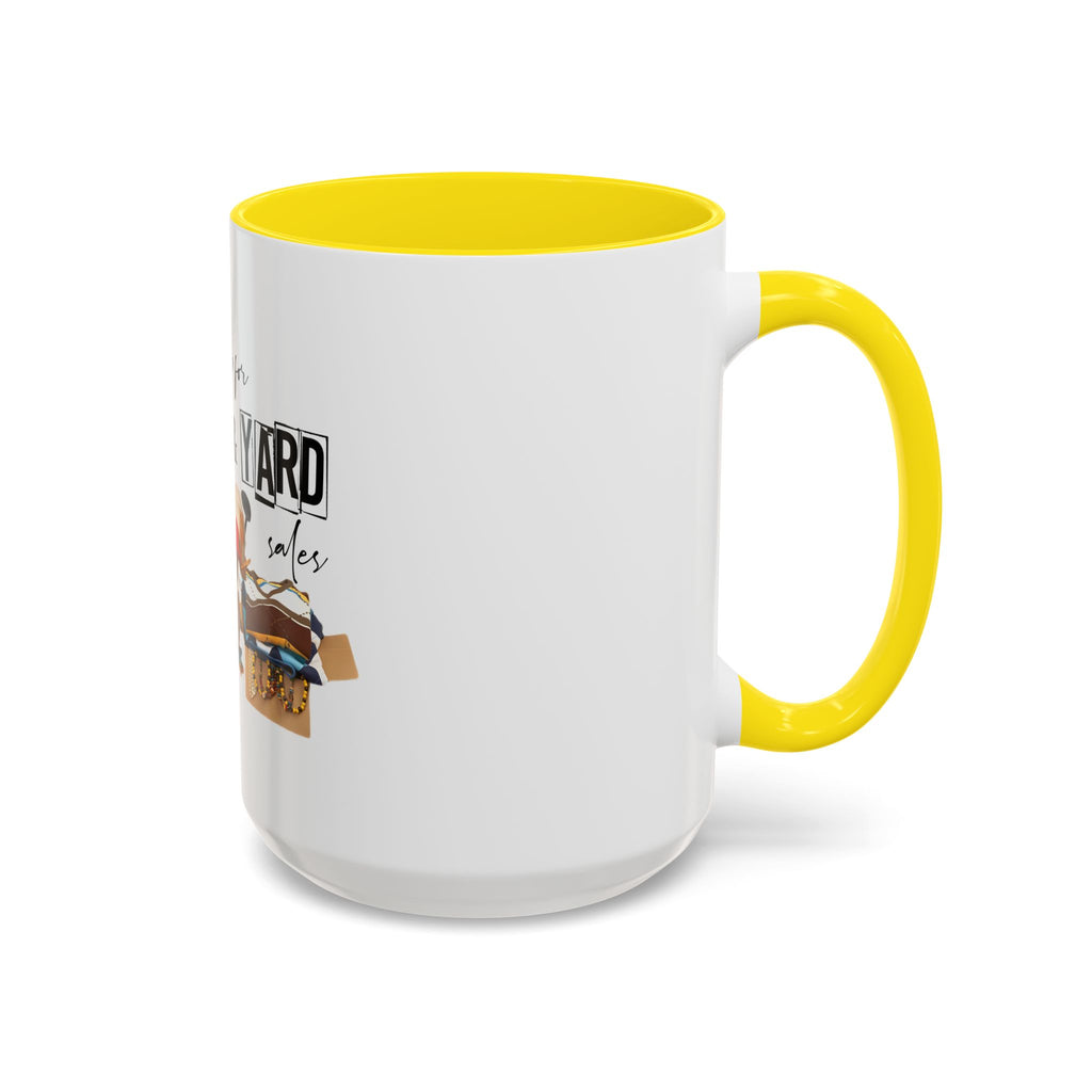 Garage & Yard Sale Coffee Mug — "I Brake for Garage & Yard Sales" Accent Mug