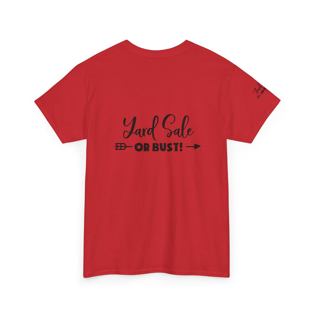 Unisex Heavy Cotton Tee Yard Sales OLD STUFF/ New Treasure