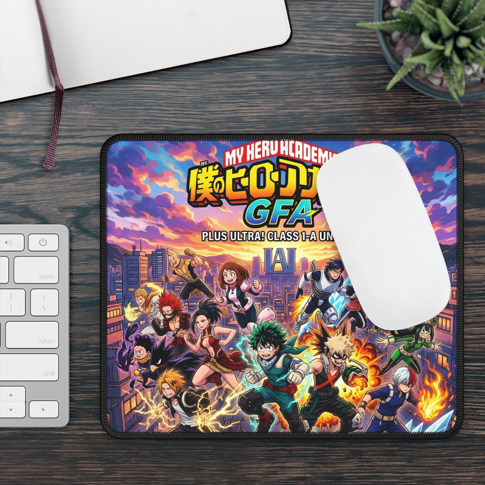 My Hero Academia Class 1-A Gaming Mouse Pad — Plus Ultra Anime Desk Mat