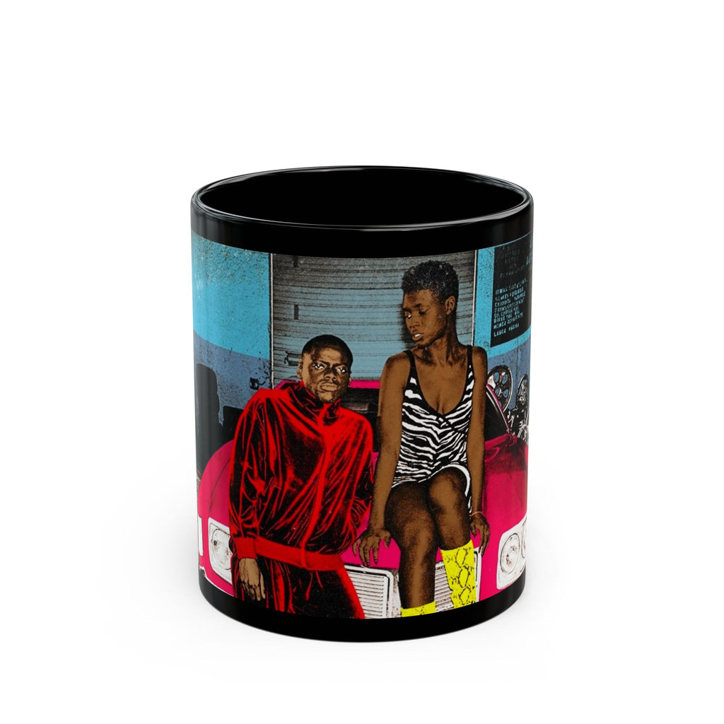 Black Mug — A uniquely urban vibe; sip n savor your fav drinks, all while reminiscing- Queen & Slim. Thee slept-on, quintessential classic. Enjoy!