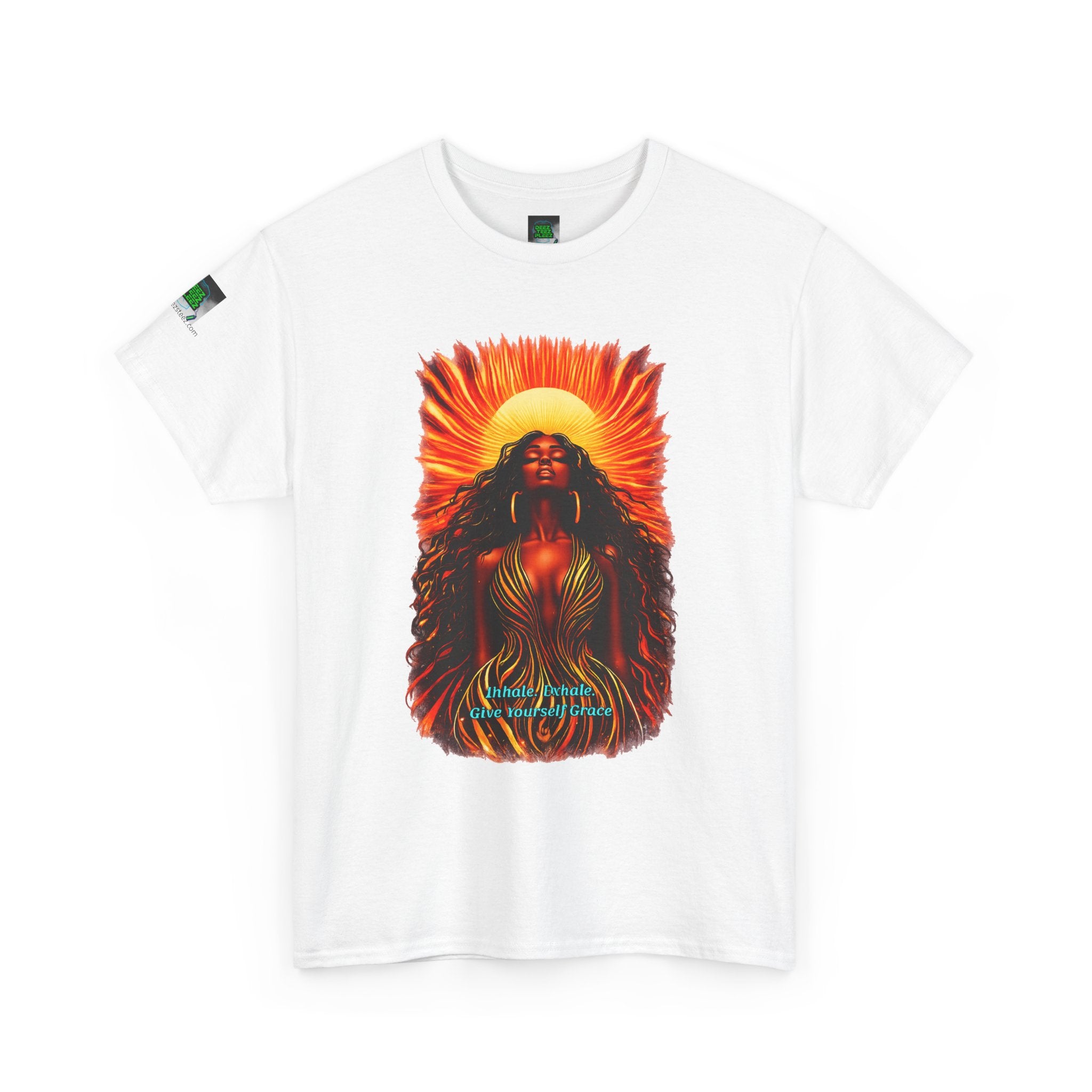 Spiritual Sunflower Guardian Graphic Tee