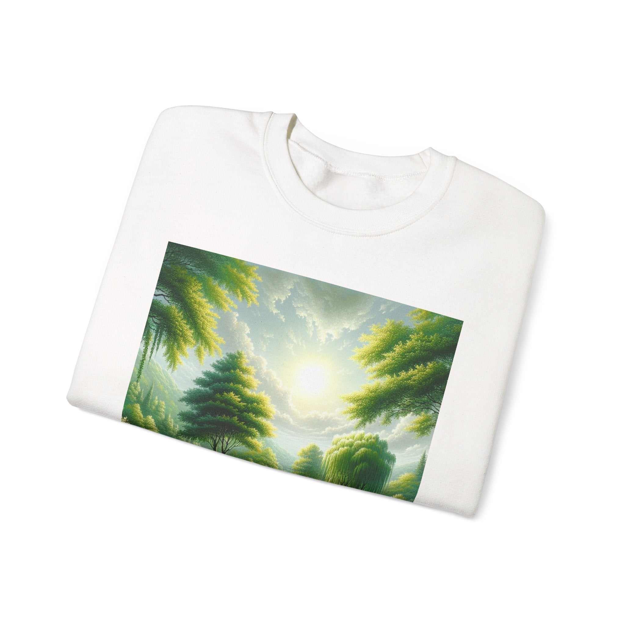 Lets Go Fishing Lake Crewneck Sweatshirt