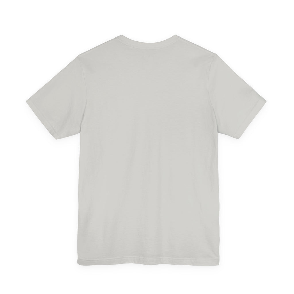Cute Bear Graphic Tee — Small Chest Print Cotton T-Shirt