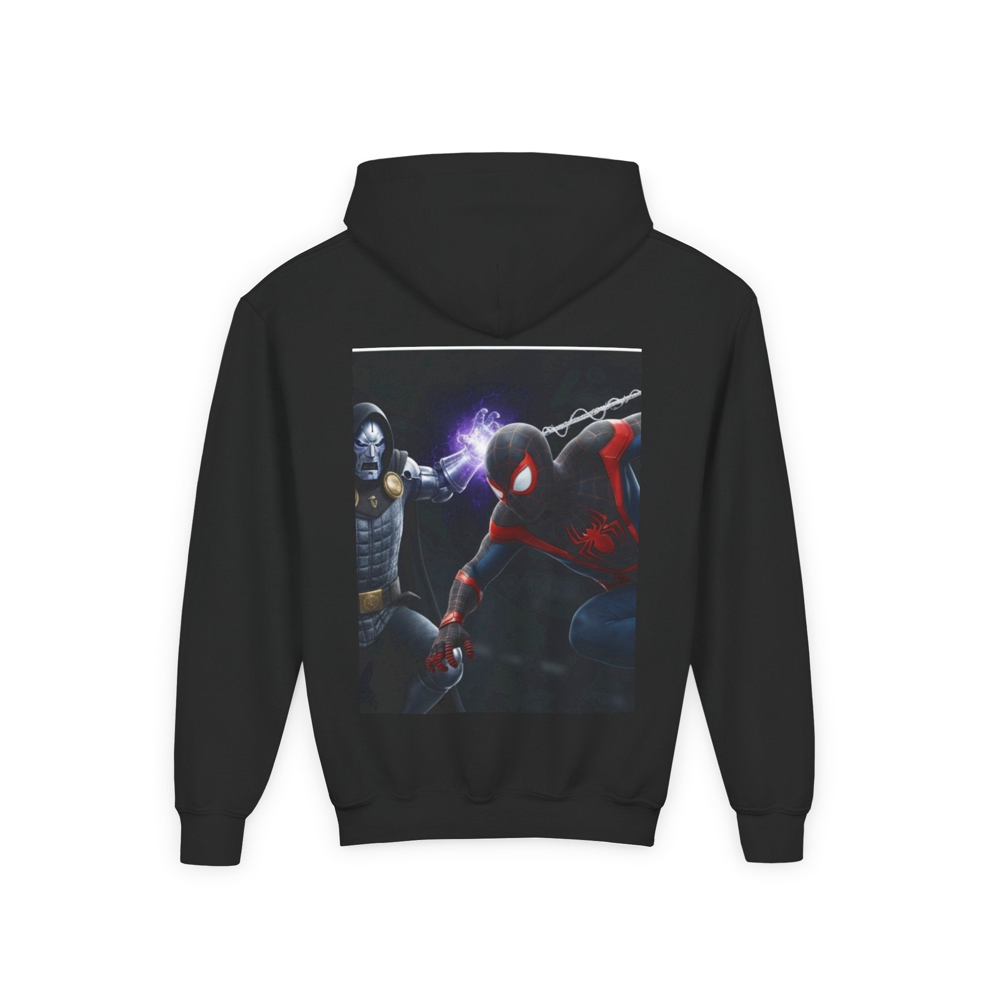 Comic Book Superhero Hoodie — 'Decides the Fate of the Comic Book World'