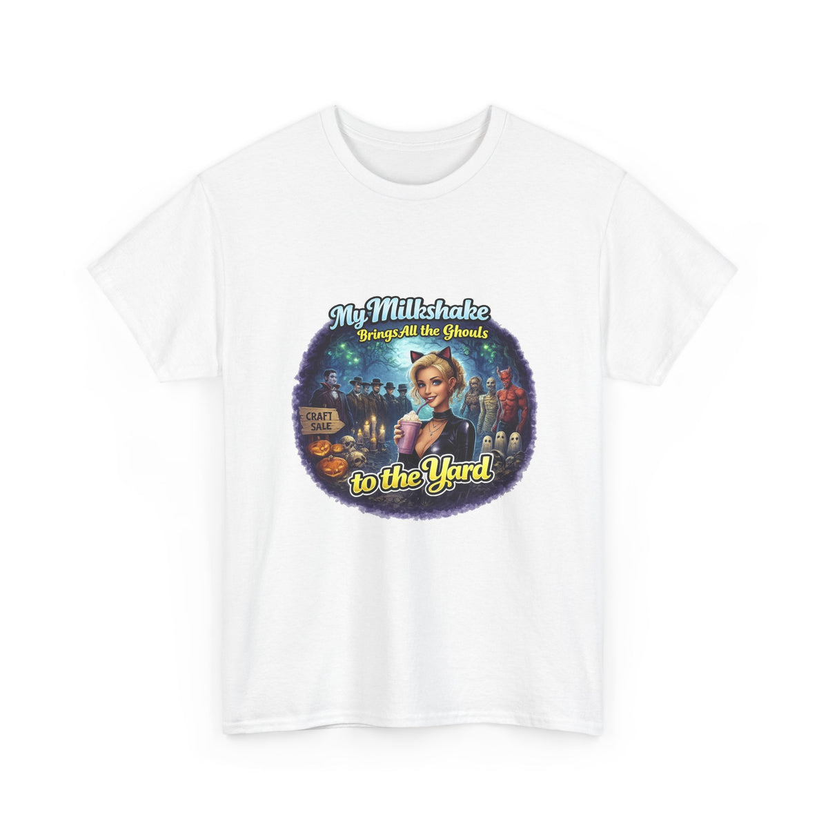 My Milkshake Brings All the Girls to the Yard Graphic T-Shirt