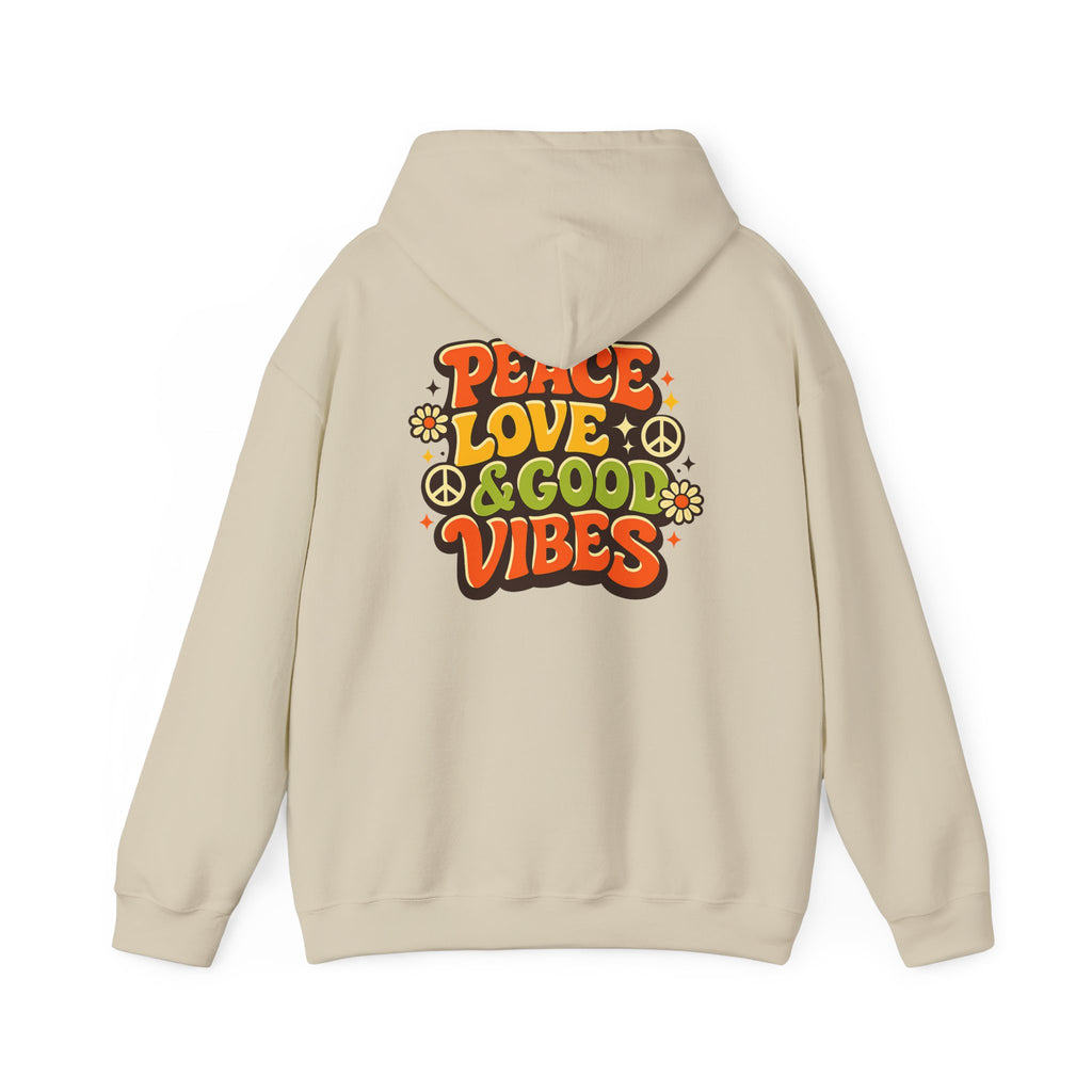 Peace Love & Good Vibes Hoodie