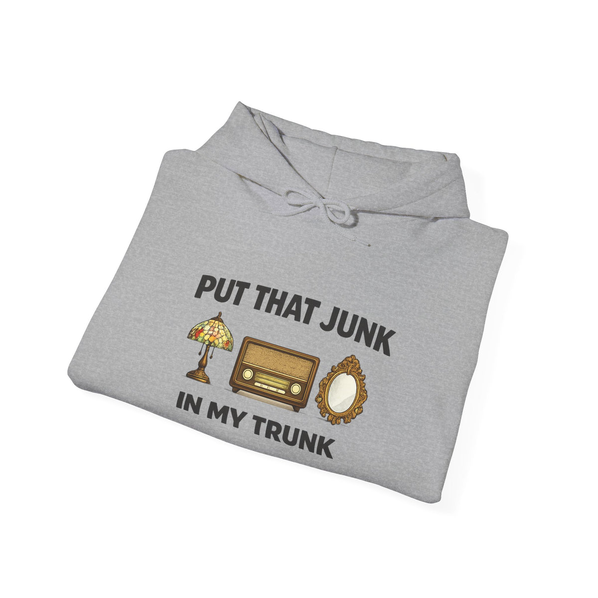 Hoodie “Put That Junk In My Trunk” Vintage RV Camping Graphic