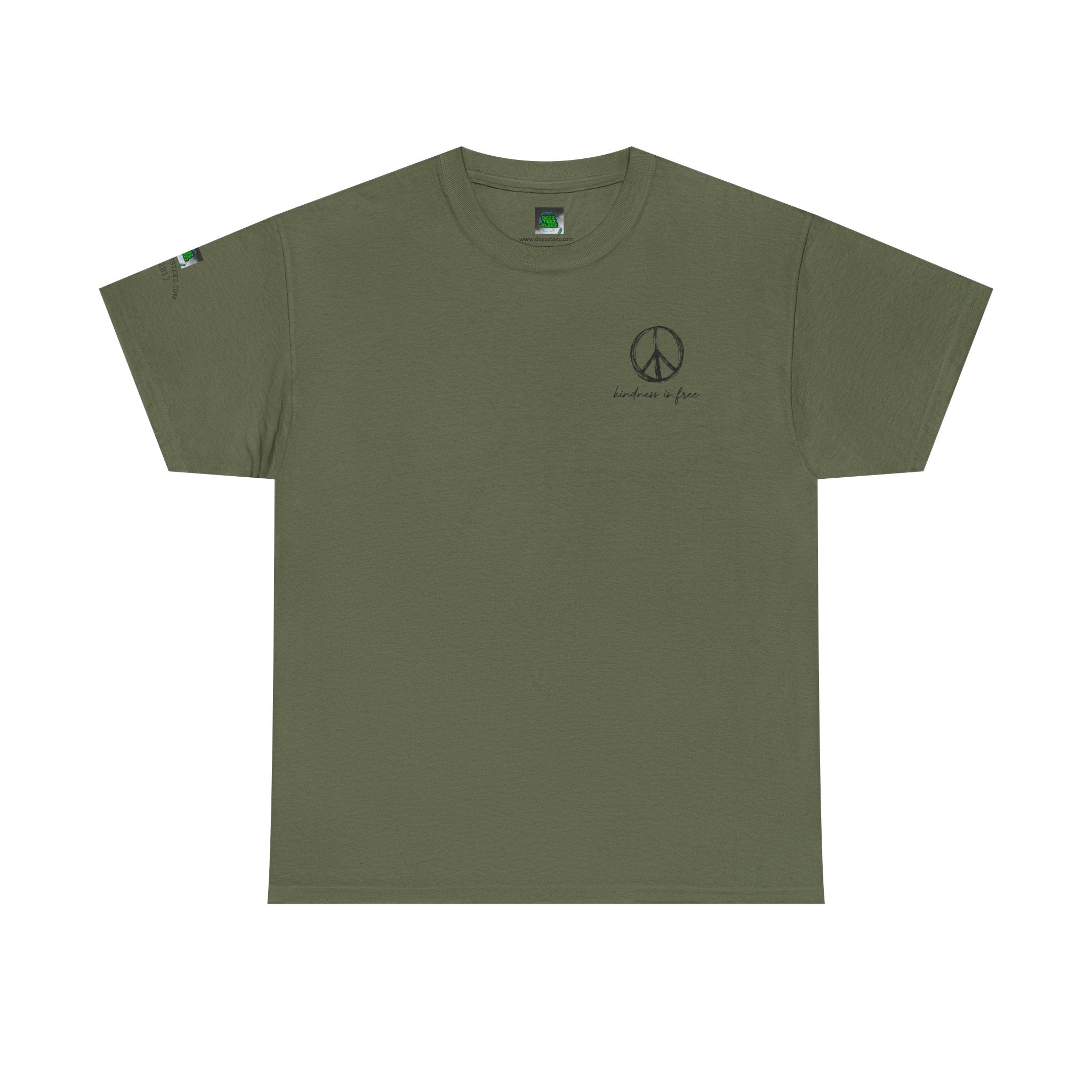 Peace Sign Tee — "I Hope We Heal From All The Things We Don't Talk About" Graphic T-Shirt