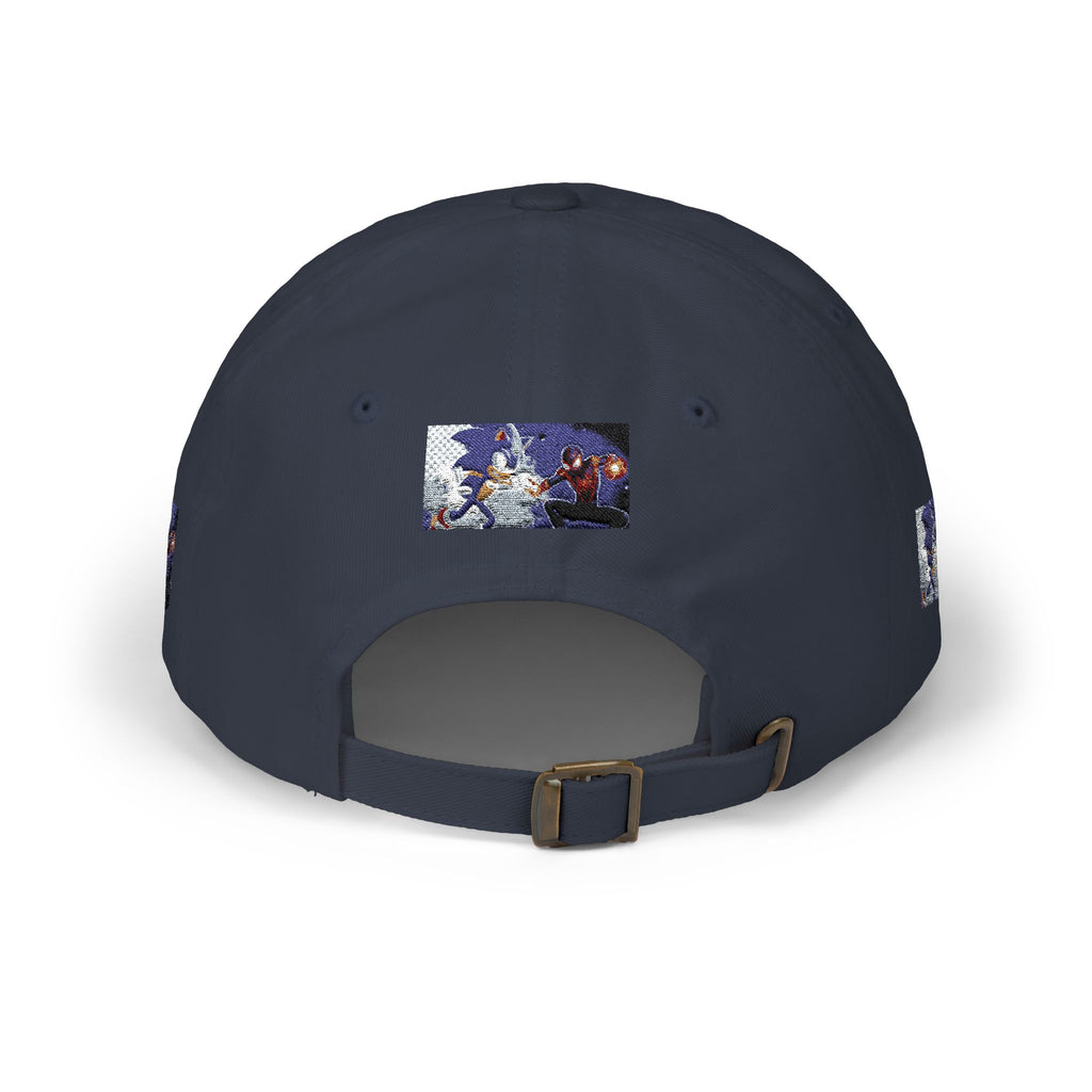 Sonic vs. Miles Morales Space Dad Cap — Youth Graphic Baseball Hat