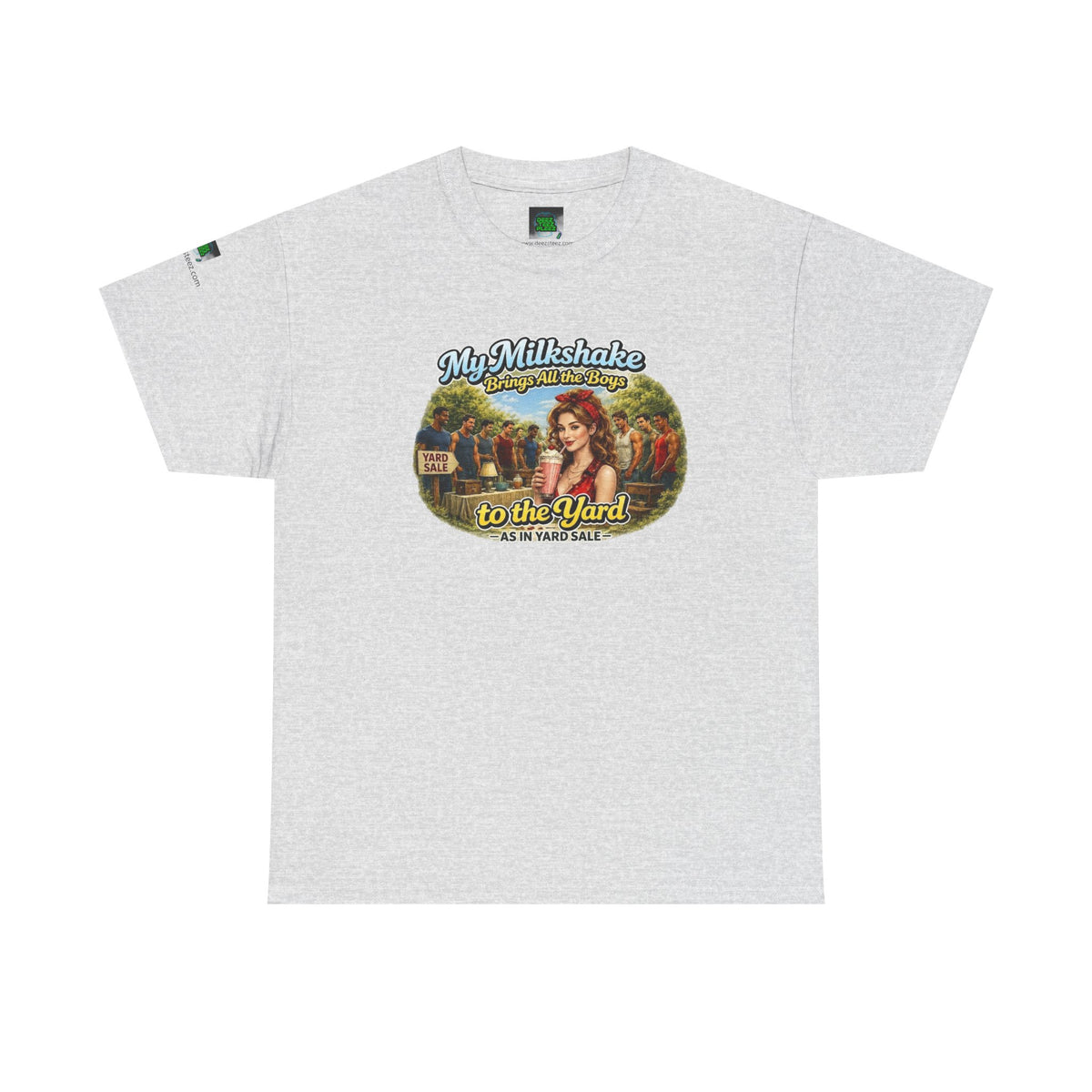 Vintage 'My Milkshake Brings All the Boys to the Yard' Graphic Tee