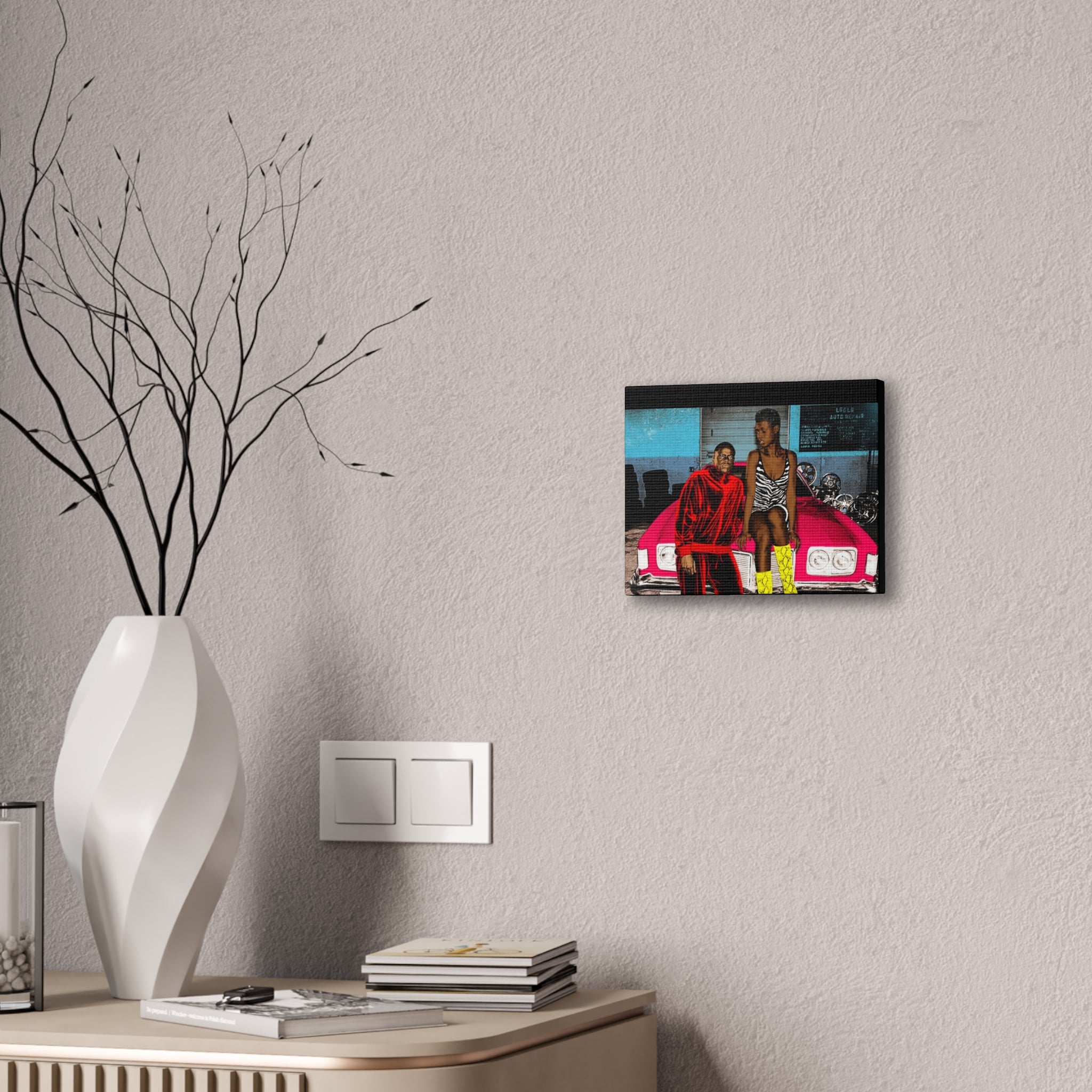 Queen & Slim Canvas Wall Art — Stretched 0.75"