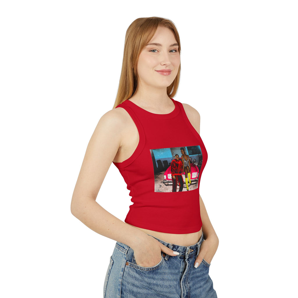 Urban Racer Tank Top —  Que$N and Slim Crop Tank