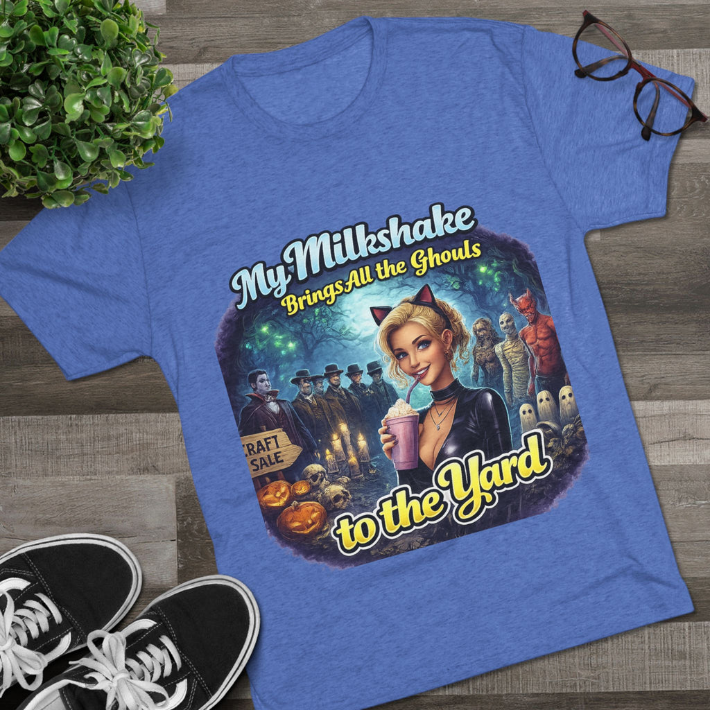 My Milkshake Brings All the Ghouls to the Yard Halloween Tee