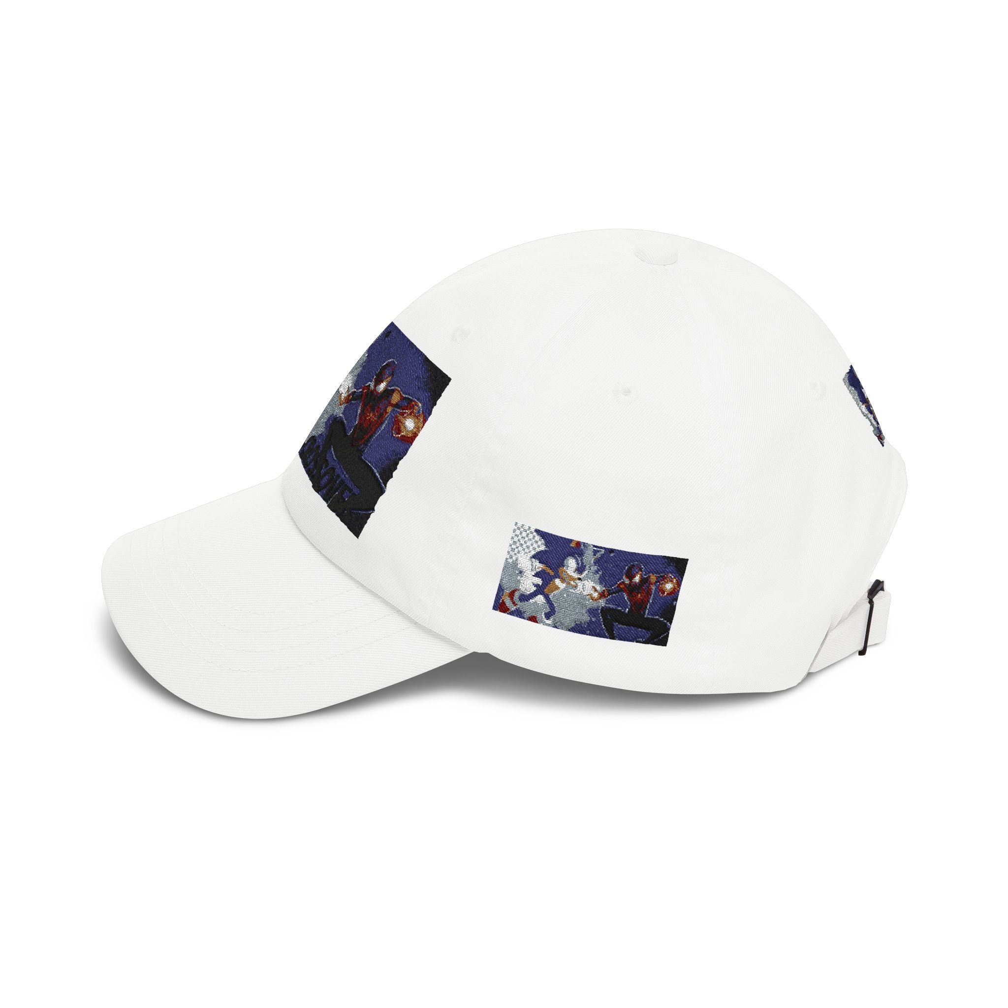 Sonic vs. Miles Morales Space Dad Cap — Youth Graphic Baseball Hat