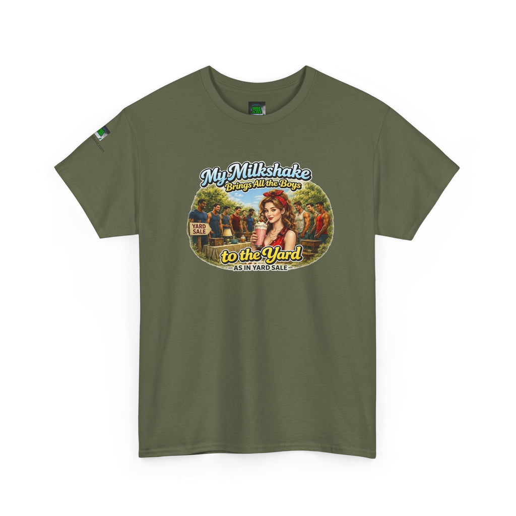 Vintage 'My Milkshake Brings All the Boys to the Yard' Graphic Tee