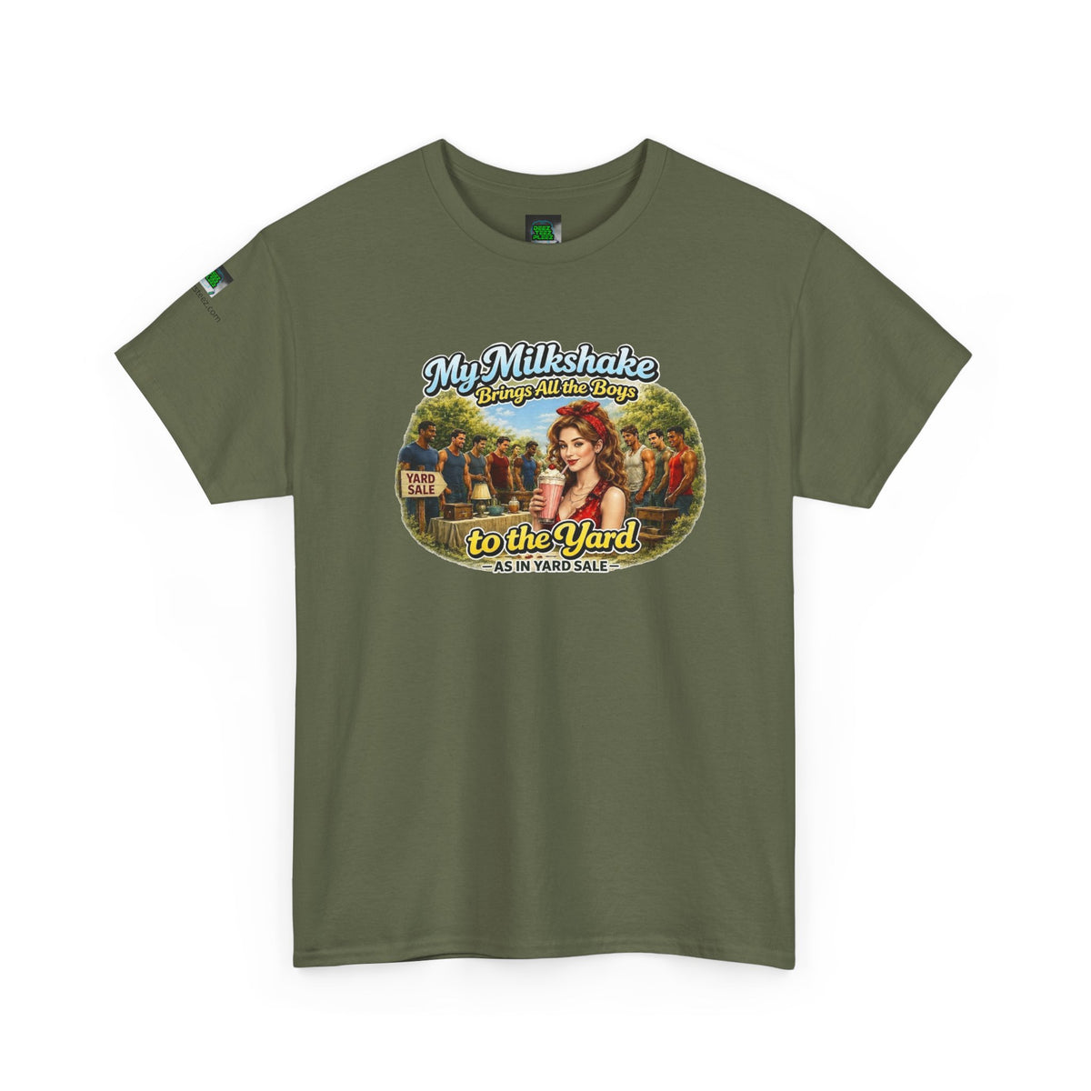 Vintage 'My Milkshake Brings All the Boys to the Yard' Graphic Tee