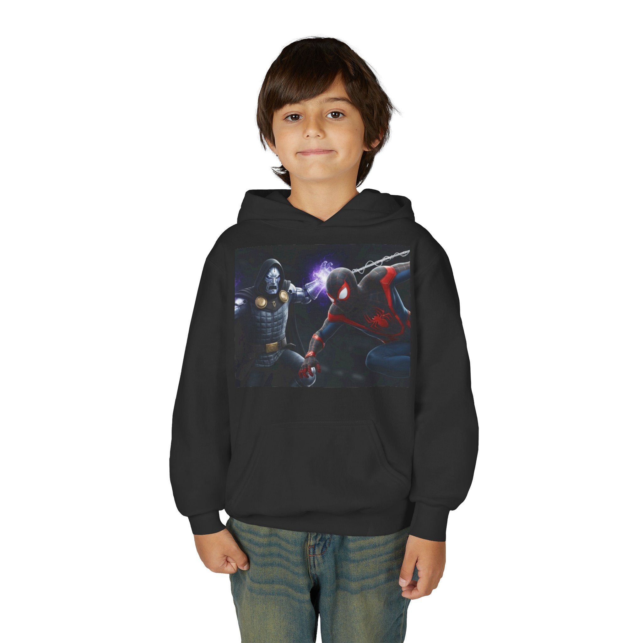 Comic Book Superhero Hoodie — 'Decides the Fate of the Comic Book World'