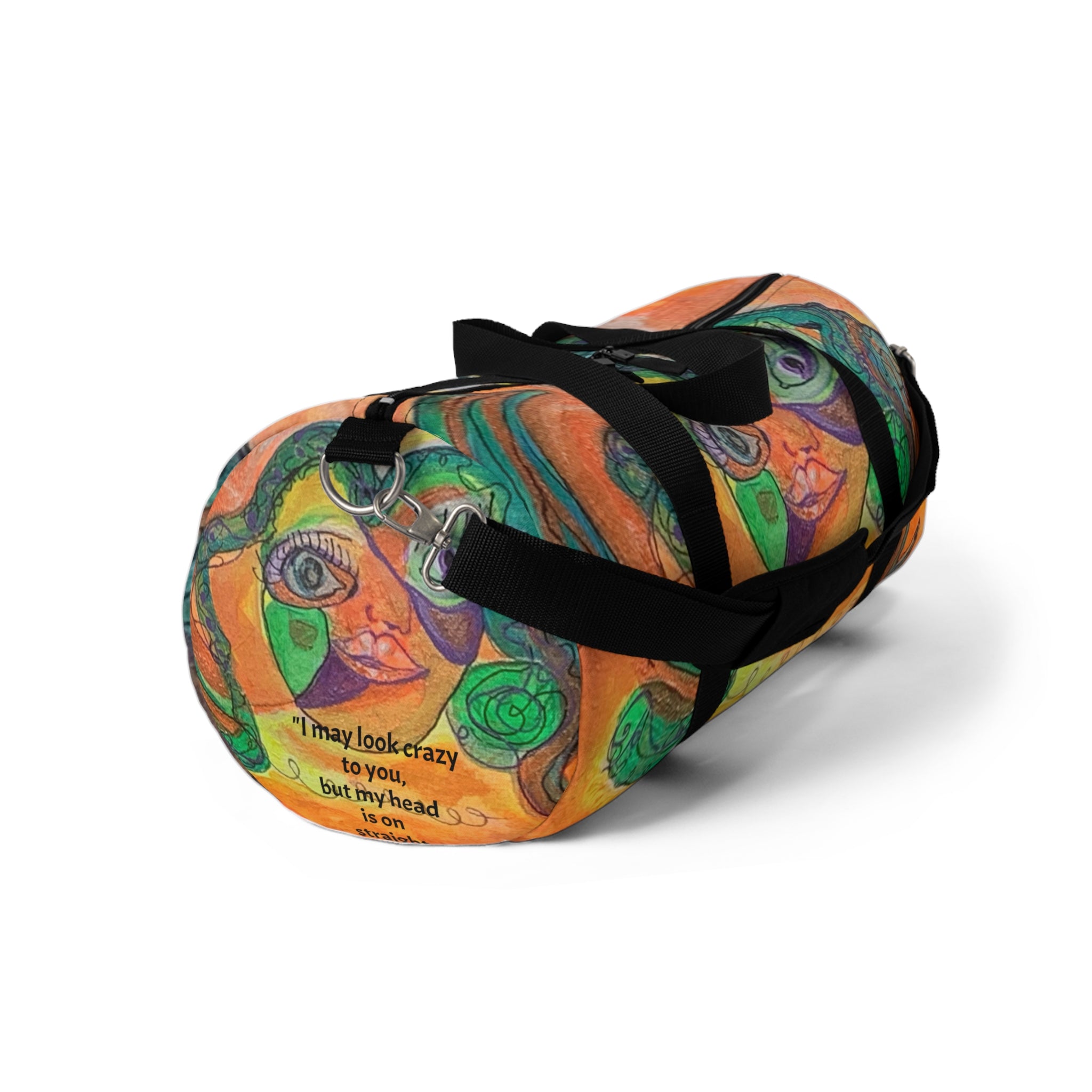 Pause 11 'My Head Is On Straight' Duffel Bag – Weekend Getaway Travel Bag