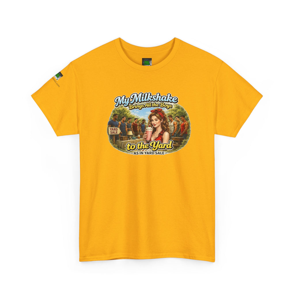 Vintage 'My Milkshake Brings All the Boys to the Yard' Graphic Tee